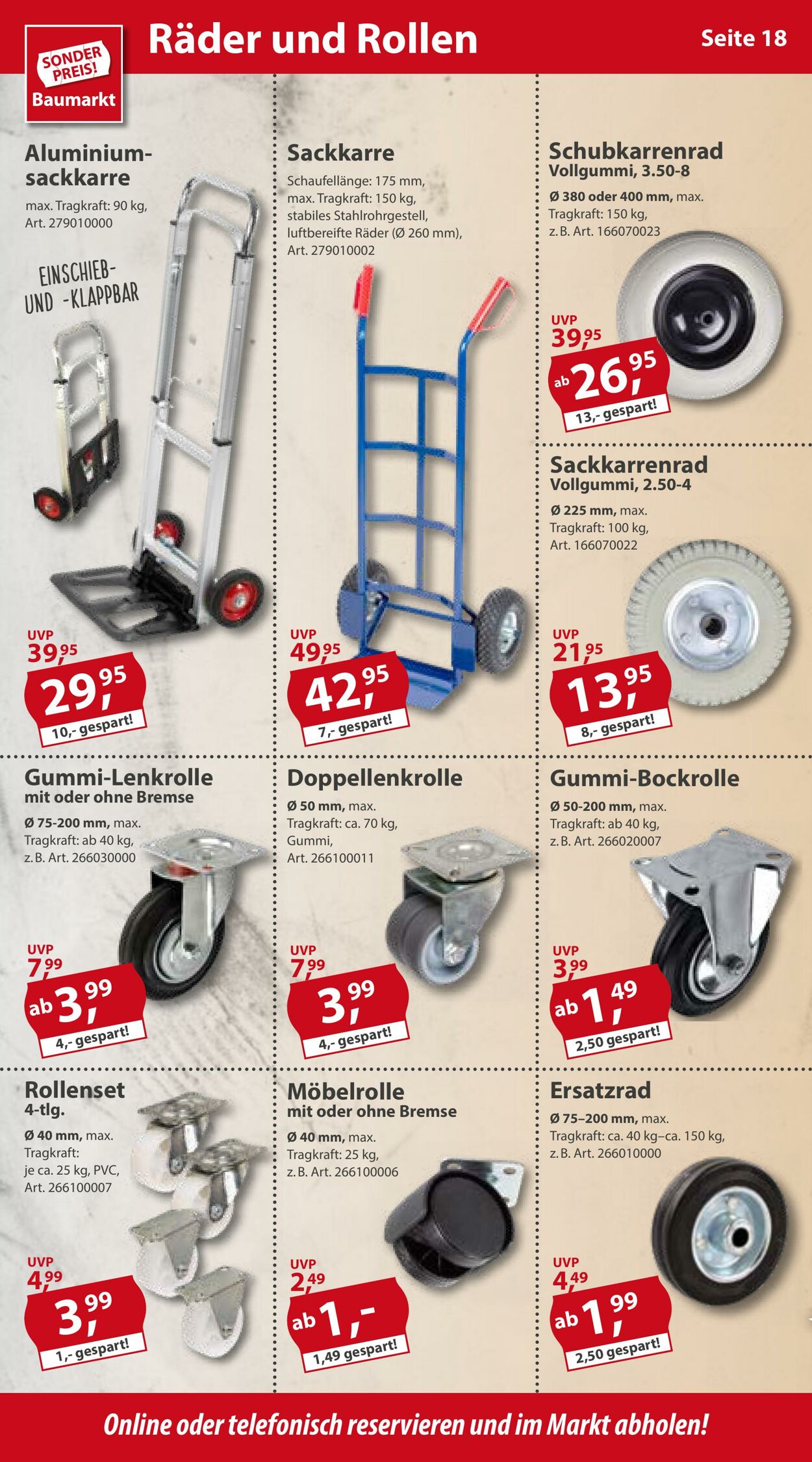 Prospekt Sonderpreis Baumarkt 15.10.2022 - 21.10.2022