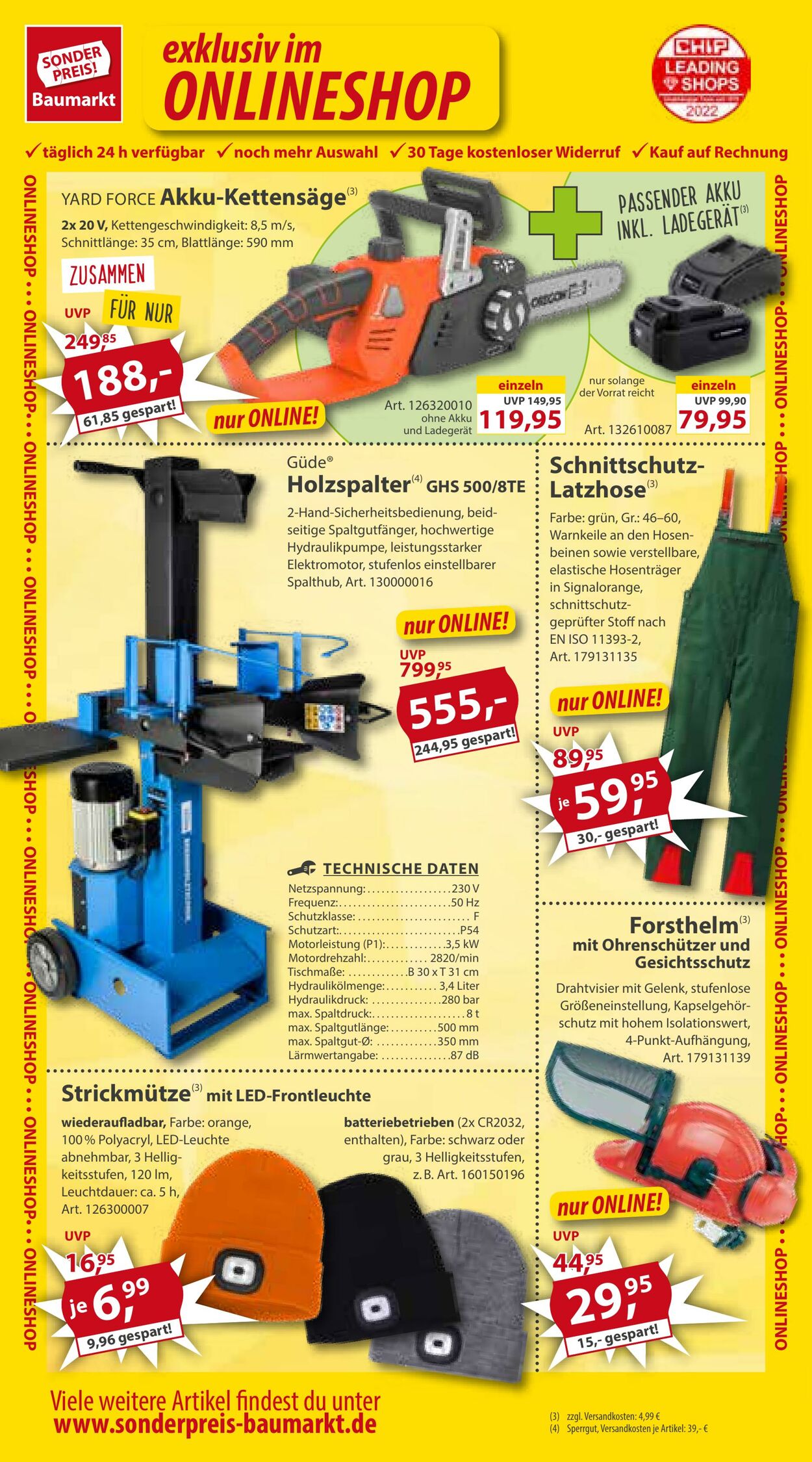 Prospekt Sonderpreis Baumarkt 28.01.2023 - 03.02.2023