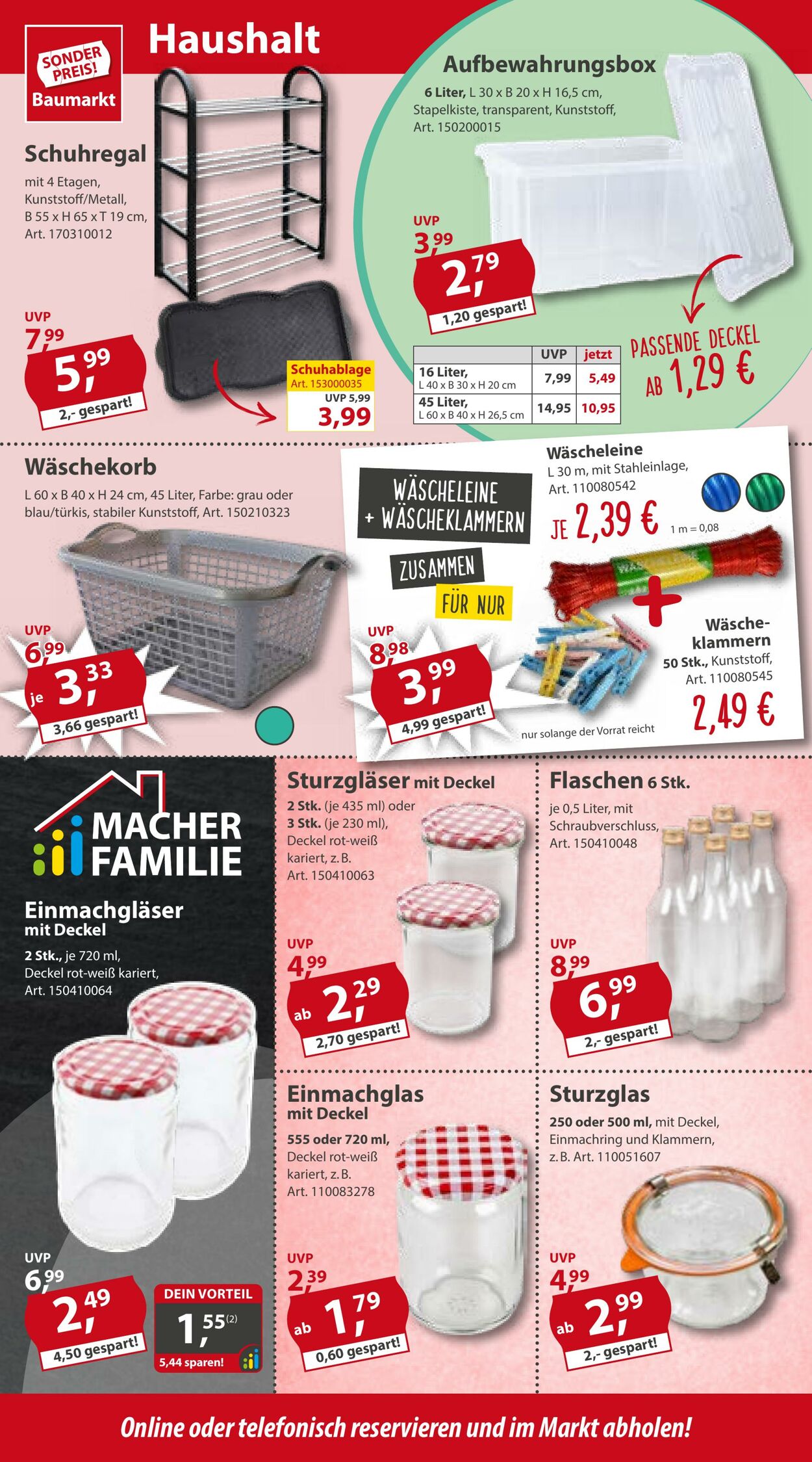 Prospekt Sonderpreis Baumarkt 26.08.2023 - 01.09.2023