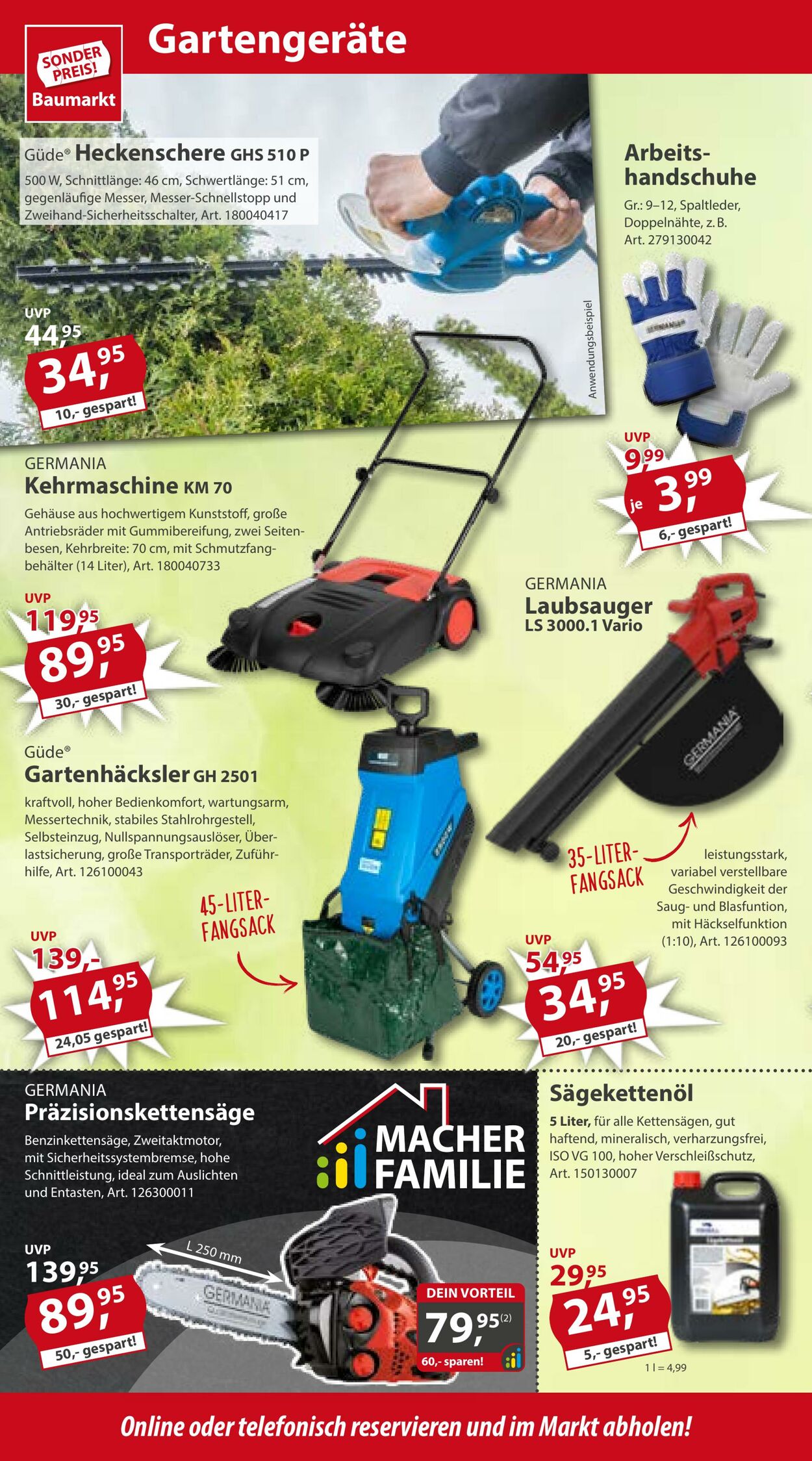 Prospekt Sonderpreis Baumarkt 26.08.2023 - 01.09.2023