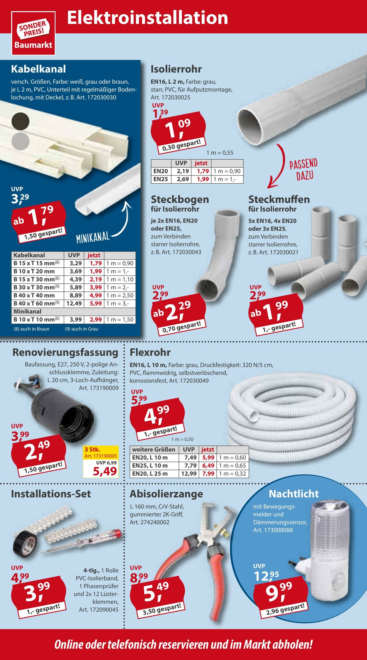 Prospekt Sonderpreis Baumarkt 22.07.2023 - 28.07.2023