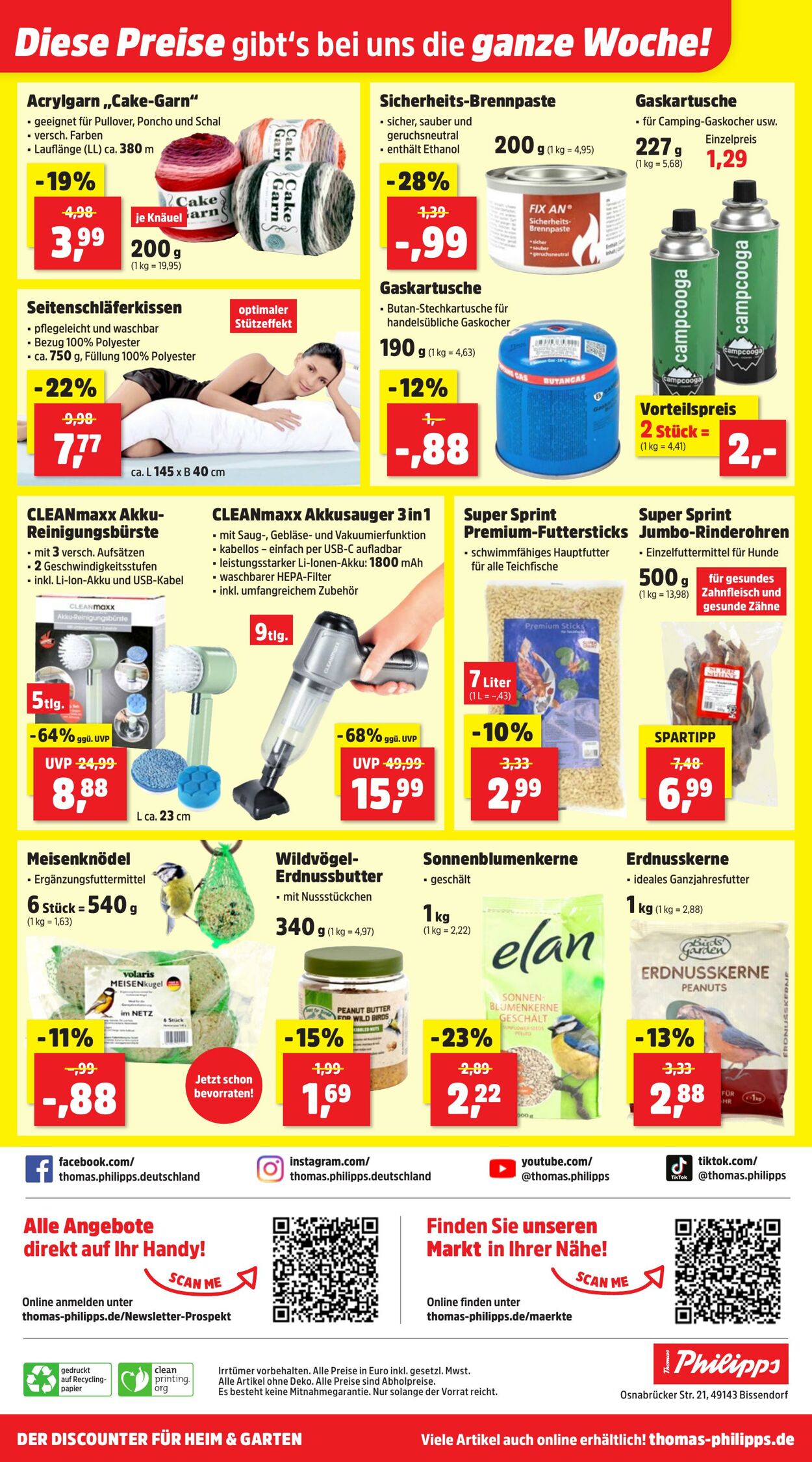 Prospekt Thomas Philipps 11.08.2025 - 16.08.2025