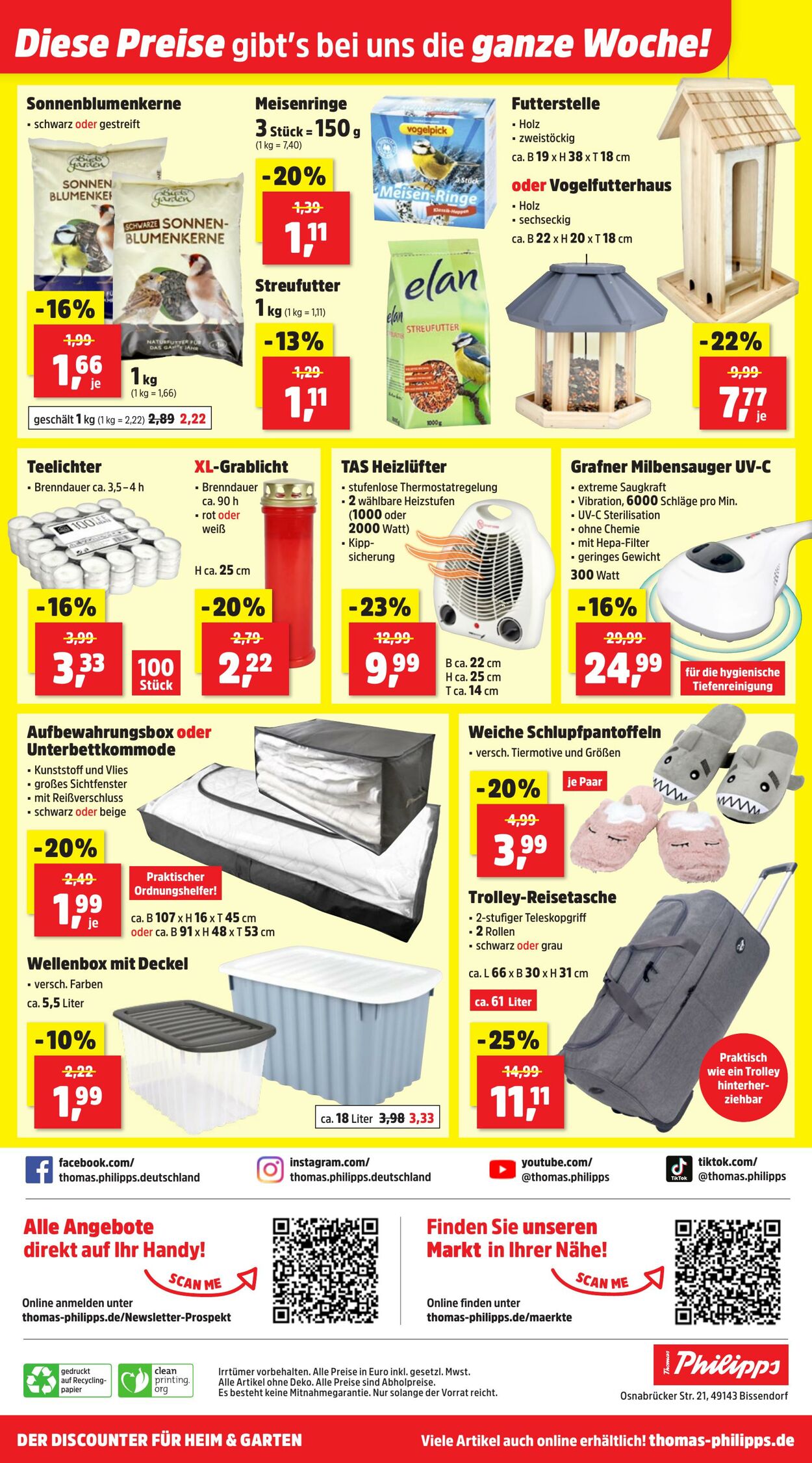 Prospekt Thomas Philipps 13.10.2025 - 18.10.2025