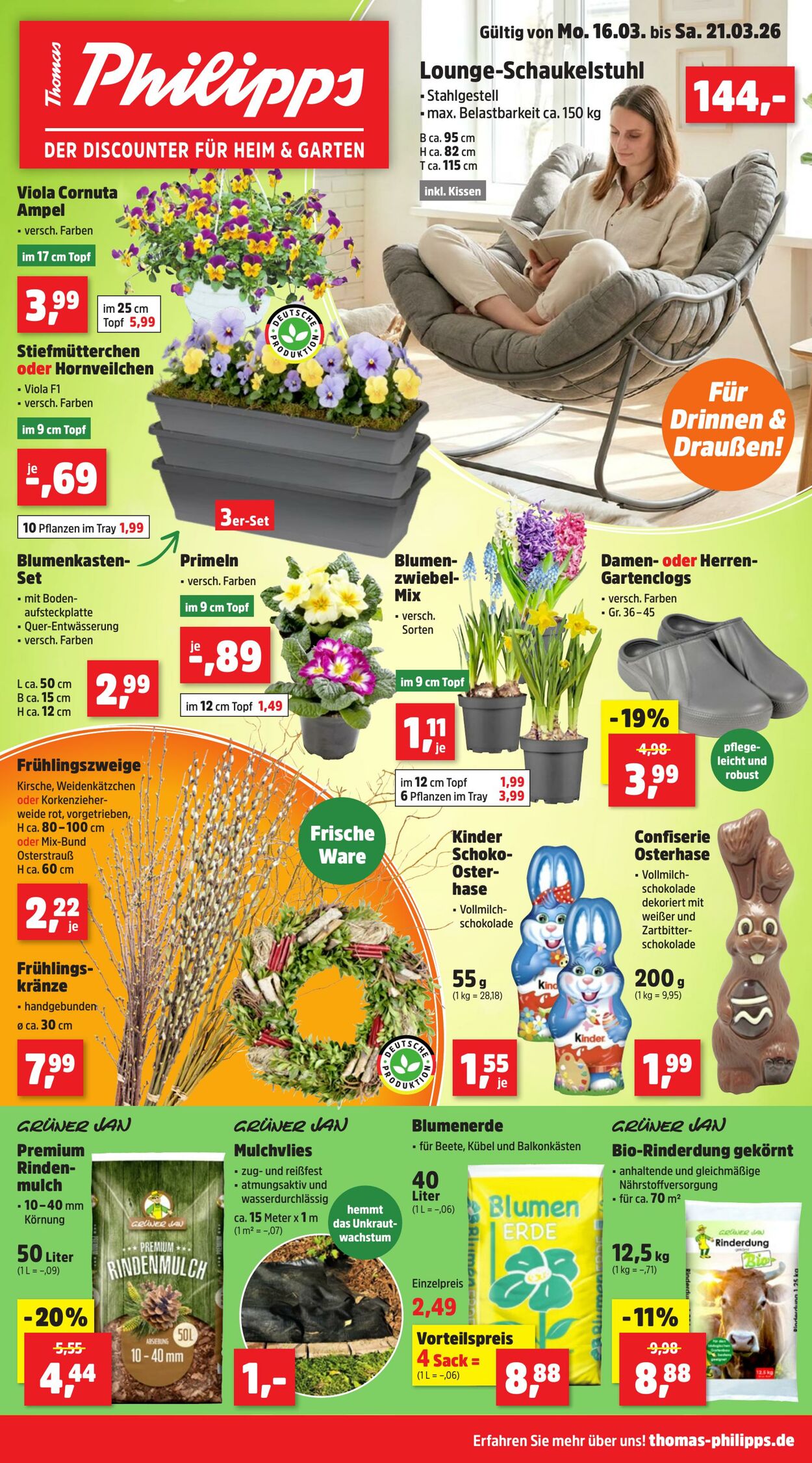 Prospekt Thomas Philipps - Aktuelle Angebote ab 16.03.2026 16 Mär, 2026 - 21 Mär, 2026