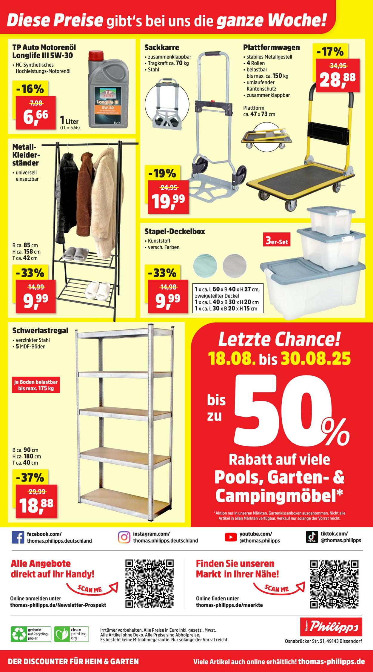 Prospekt Thomas Philipps 18.08.2025 - 23.08.2025