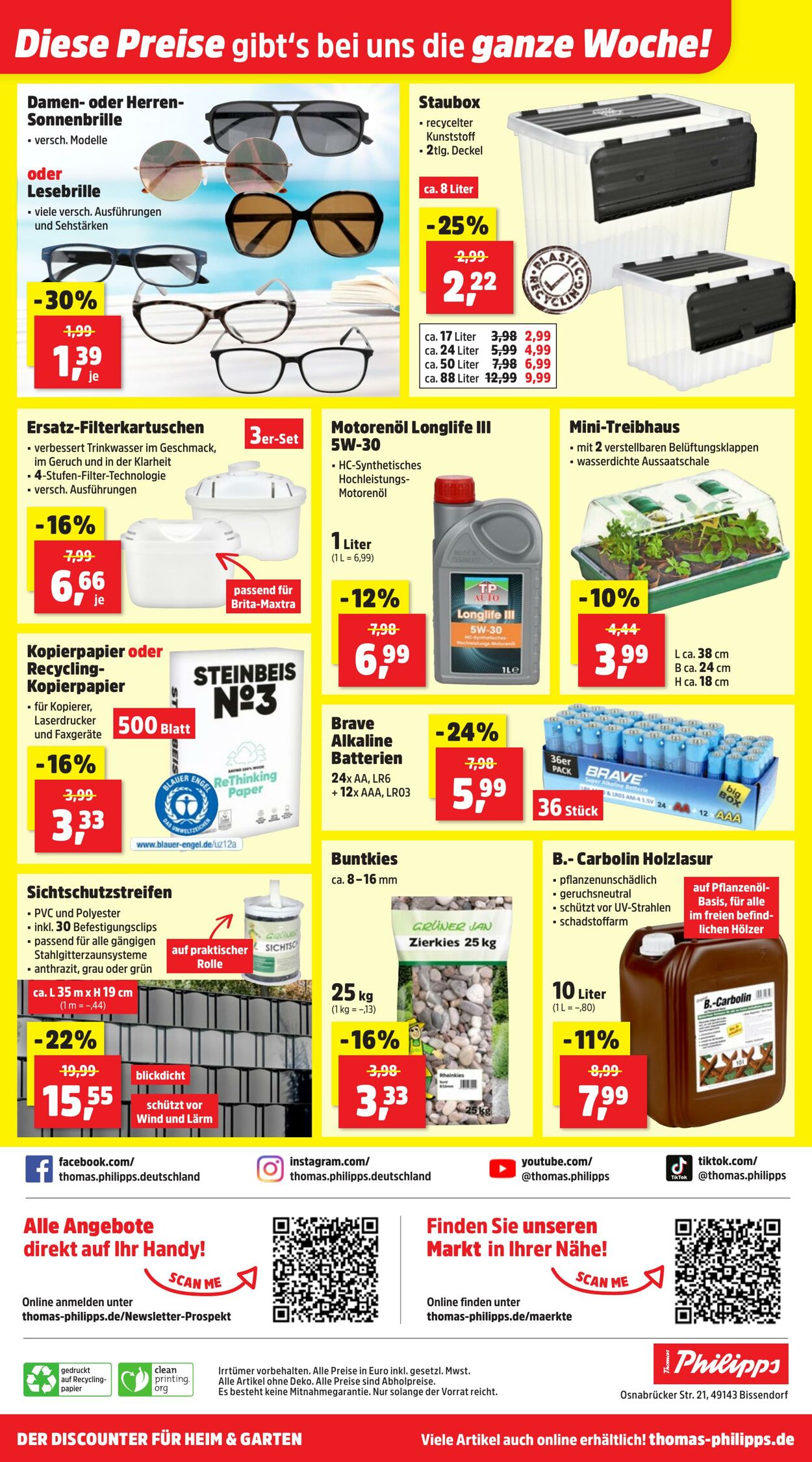 Prospekt Thomas Philipps 22.04.2025 - 26.04.2025