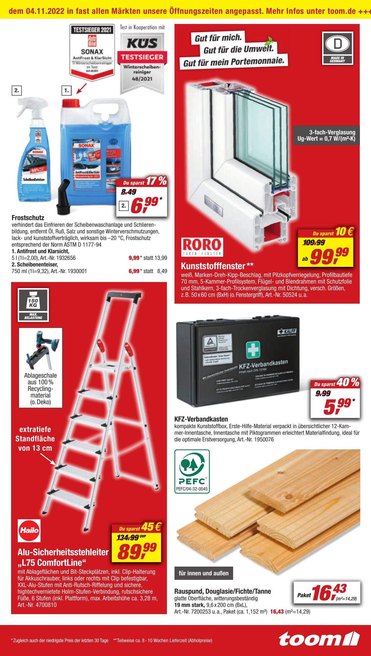 Prospekt Toom Baumarkt 14.01.2023 - 20.01.2023