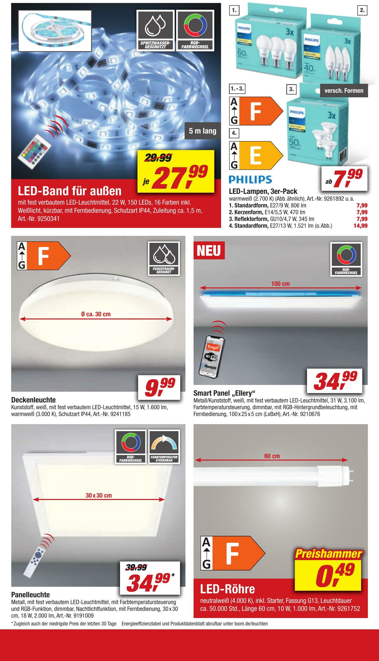 Prospekt Toom Baumarkt 03.12.2022 - 09.12.2022