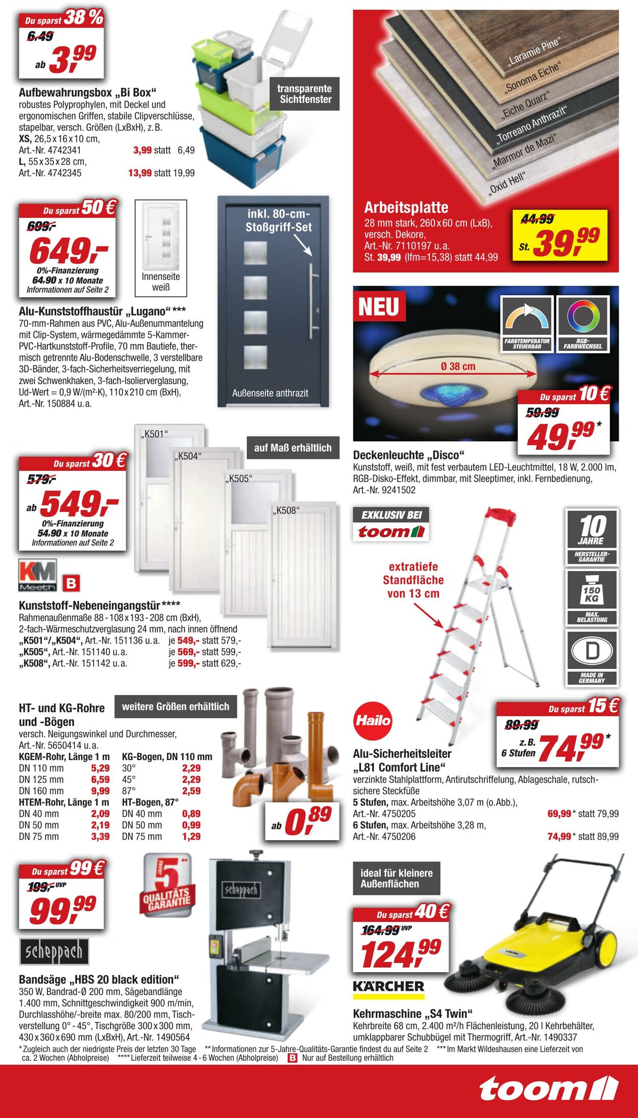 Prospekt Toom Baumarkt 04.03.2023 - 10.03.2023