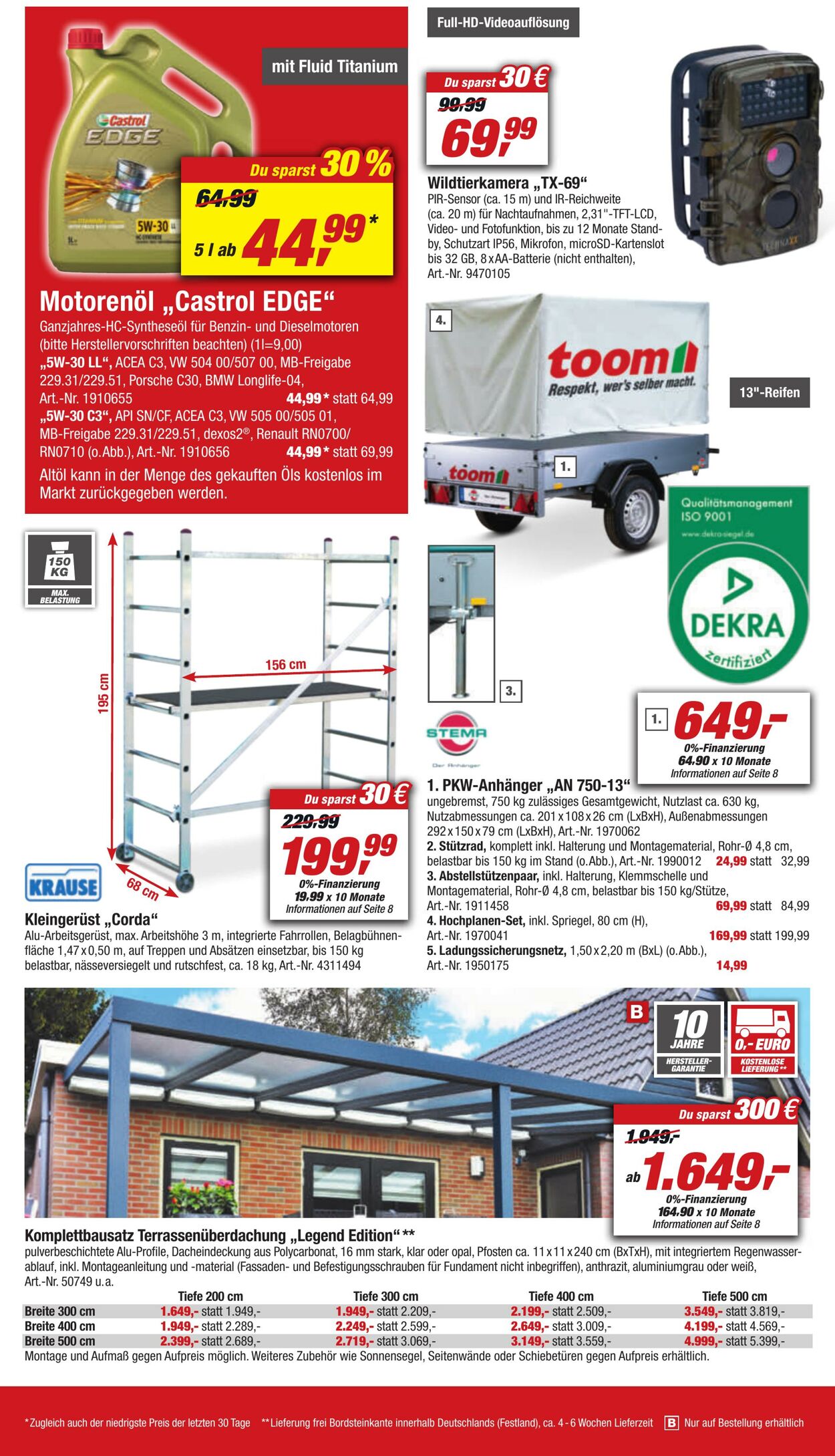 Prospekt Toom Baumarkt 15.10.2022 - 21.10.2022