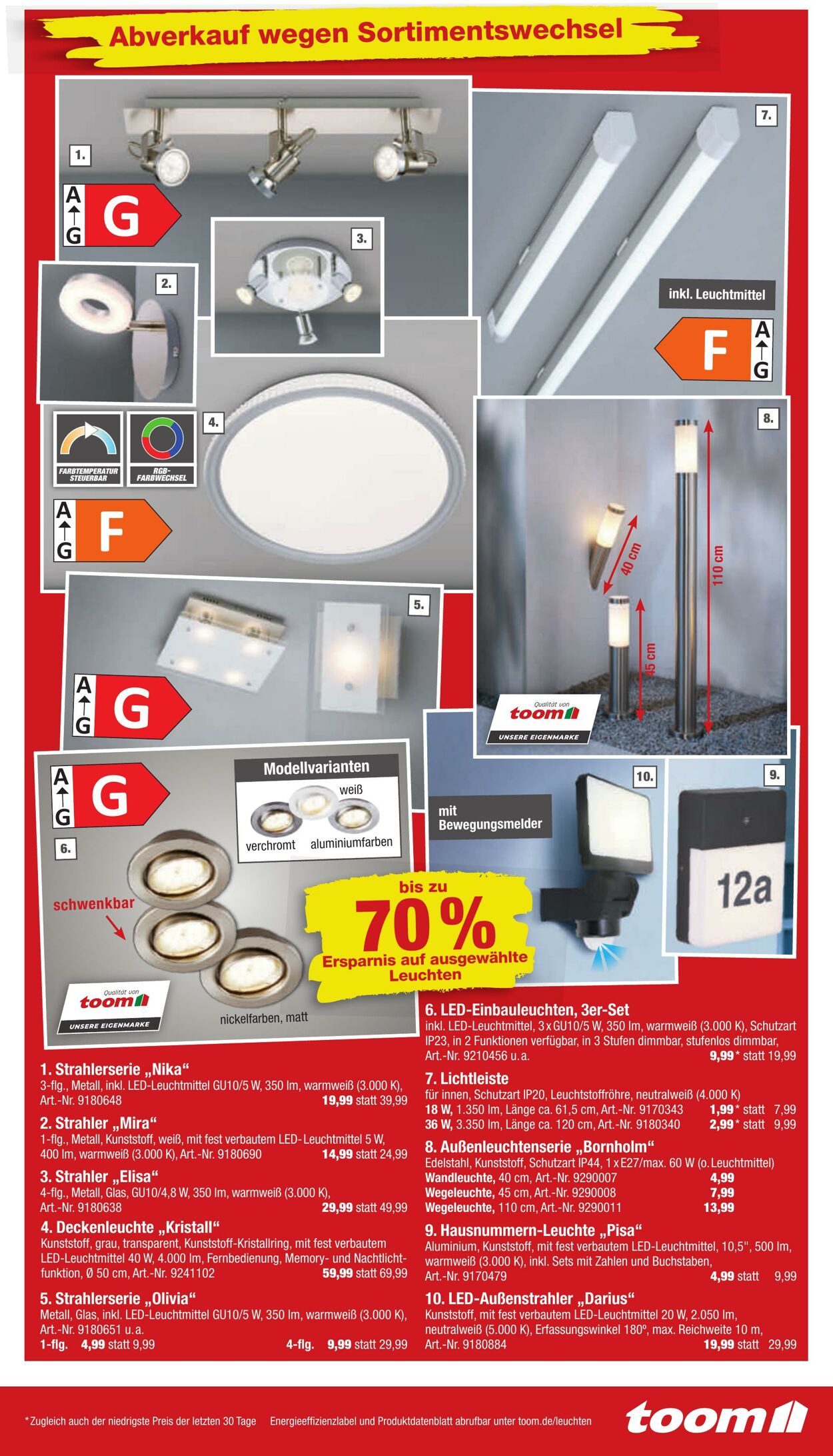 Prospekt Toom Baumarkt 15.10.2022 - 21.10.2022