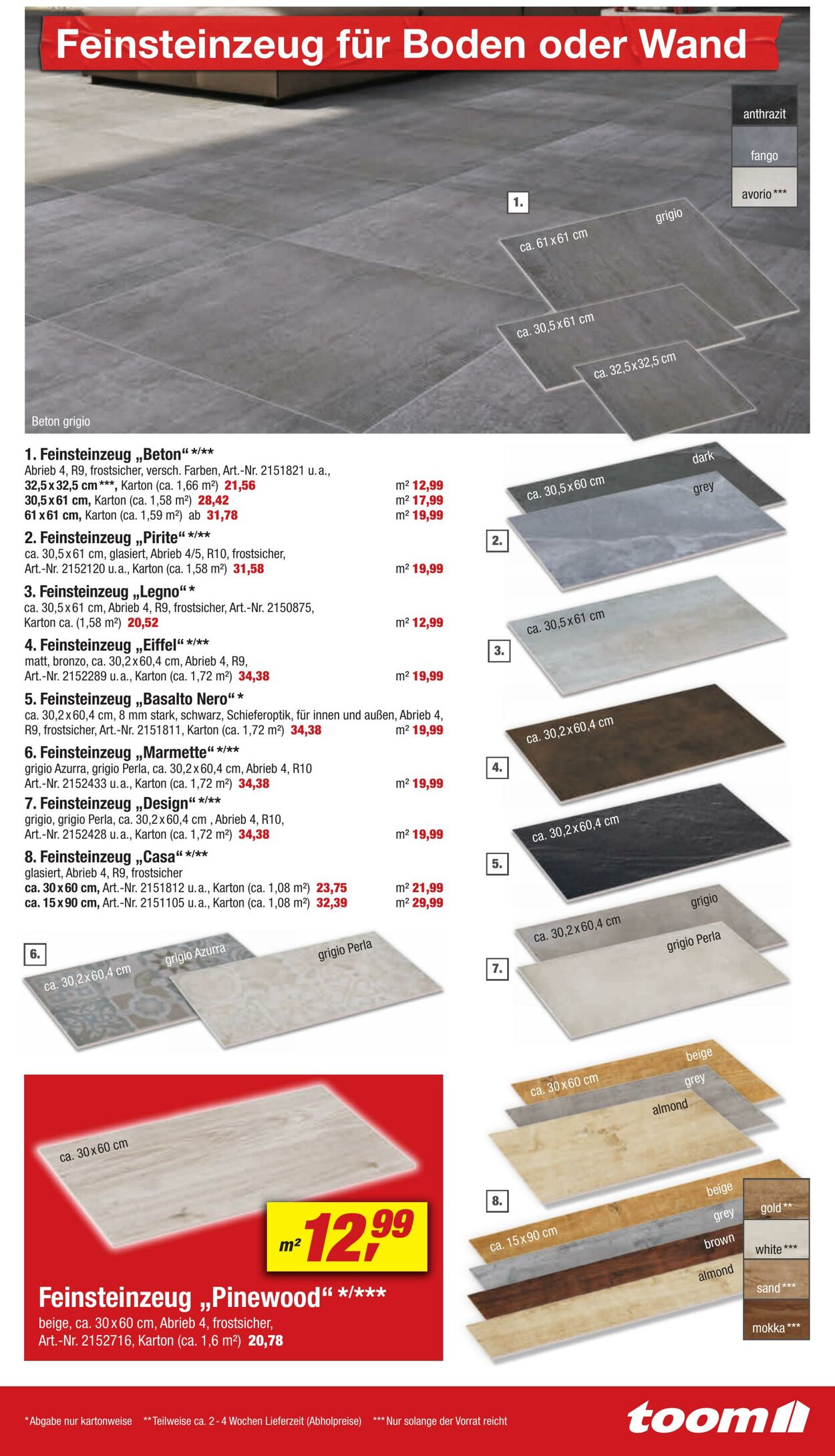 Prospekt Toom Baumarkt 08.10.2022 - 14.10.2022