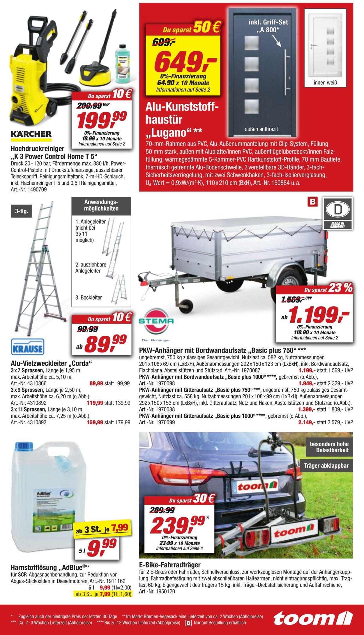 Prospekt Toom Baumarkt 20.08.2022 - 26.08.2022