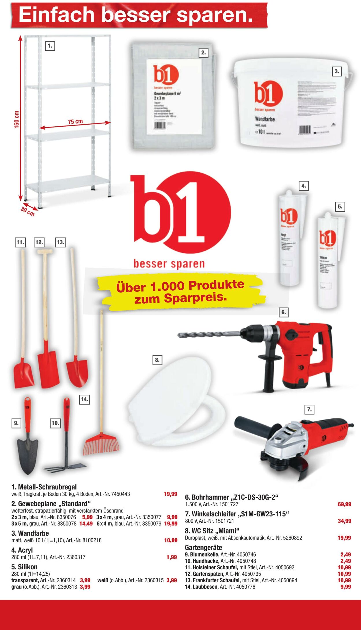 Prospekt Toom Baumarkt 17.09.2022 - 23.09.2022