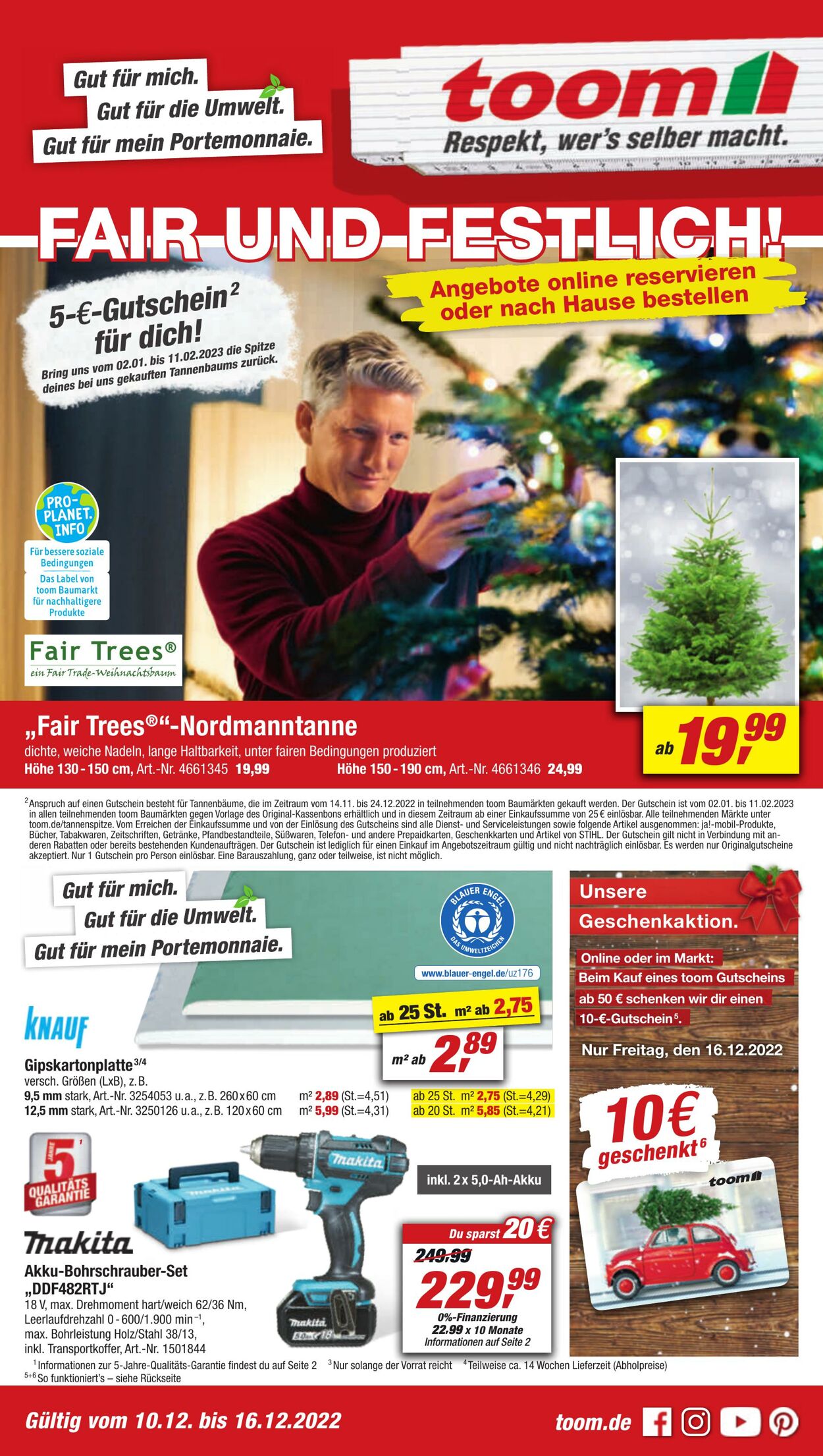 Prospekt Toom Baumarkt 10.12.2022 - 16.12.2022