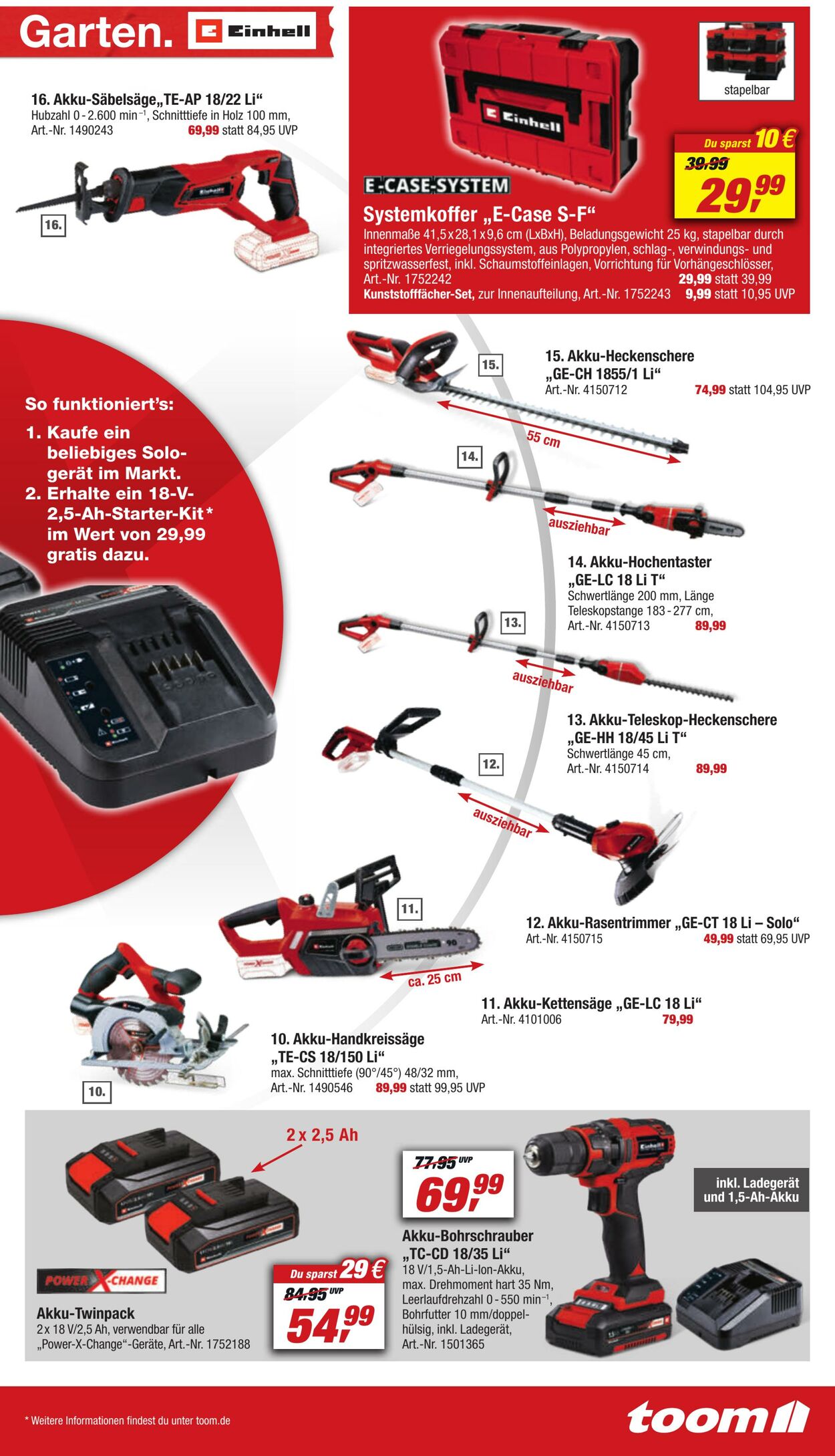 Prospekt Toom Baumarkt 25.02.2023 - 03.03.2023