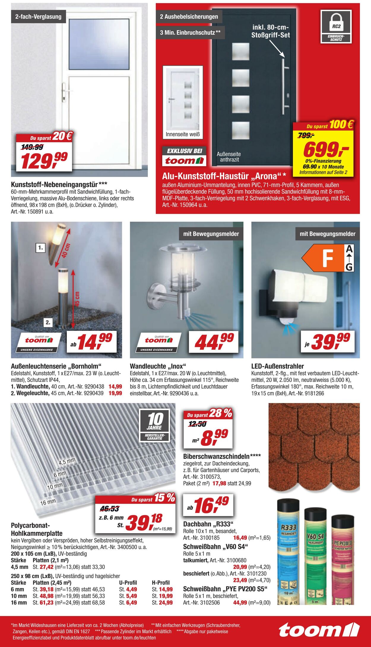 Prospekt Toom Baumarkt 25.02.2023 - 03.03.2023