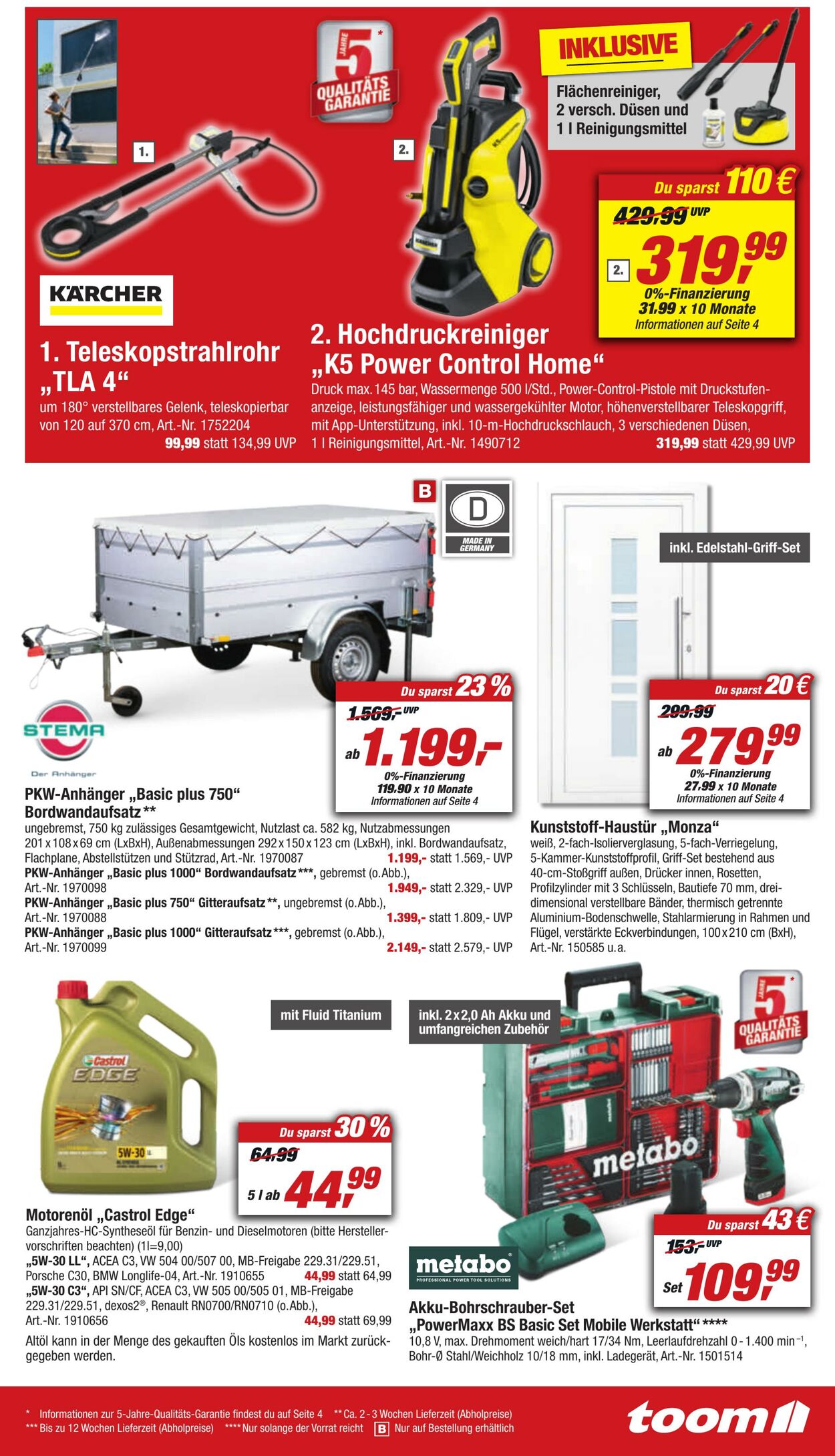 Prospekt Toom Baumarkt 24.09.2022 - 30.09.2022