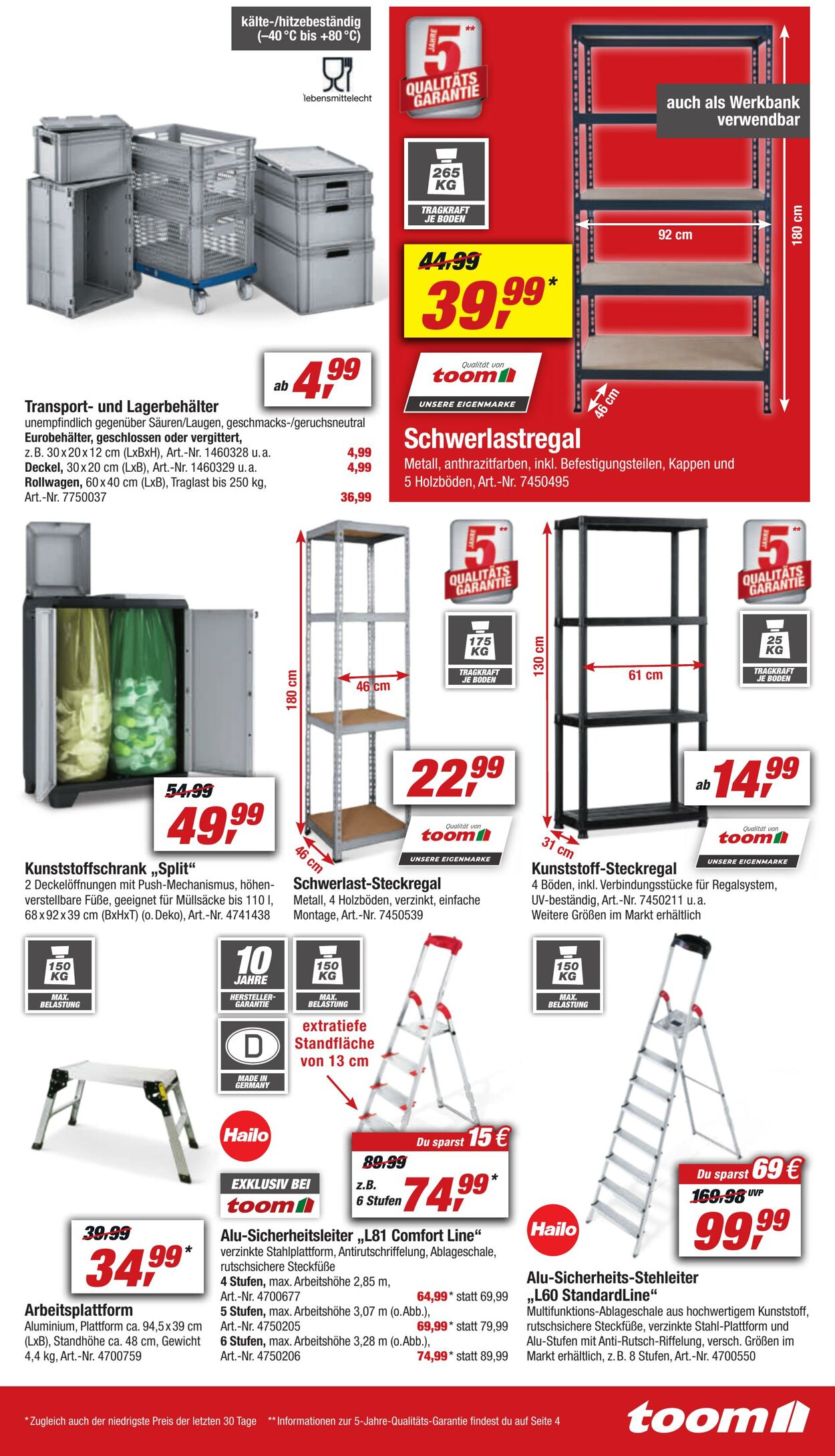 Prospekt Toom Baumarkt 24.09.2022 - 30.09.2022