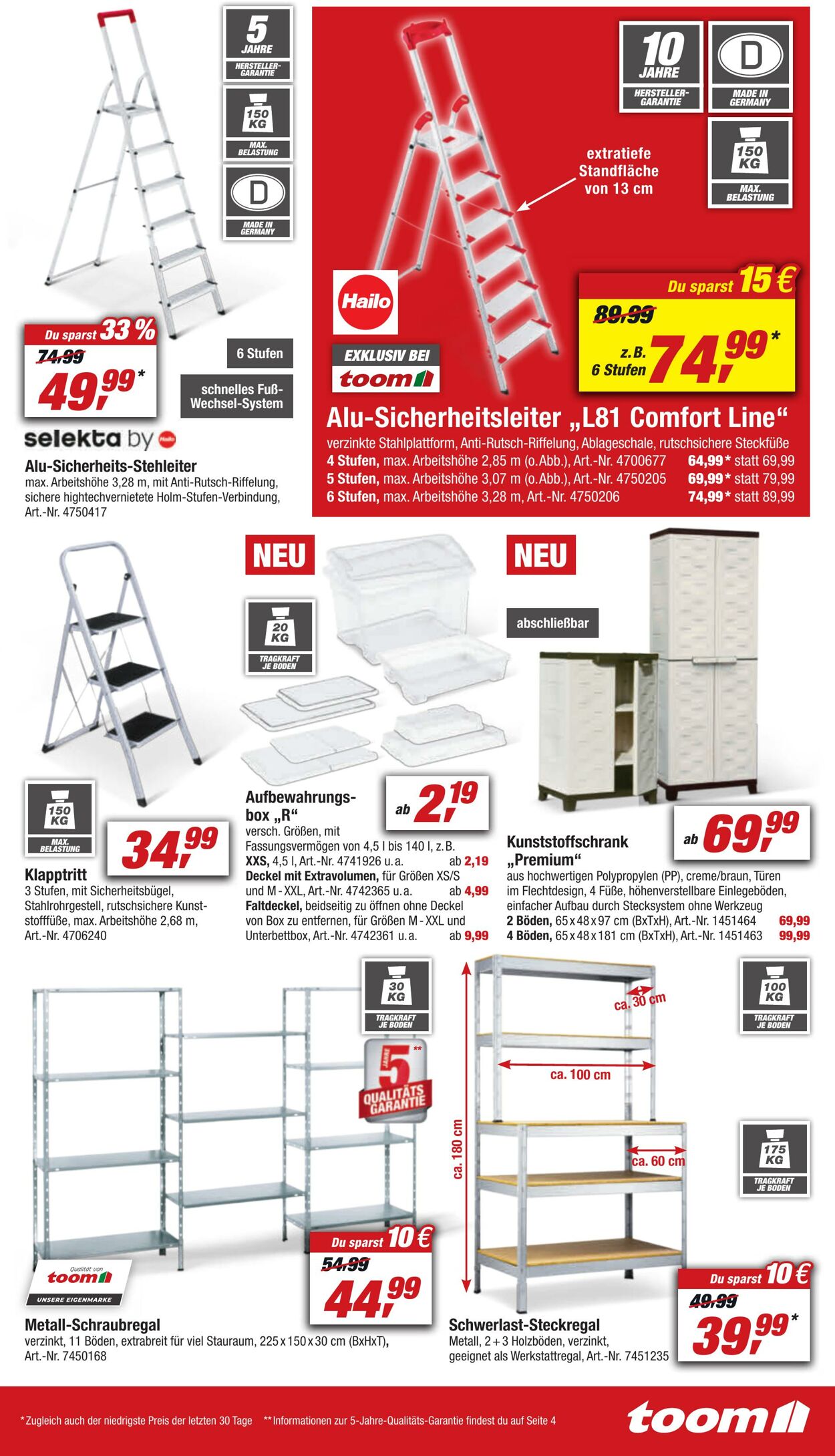 Prospekt Toom Baumarkt 27.08.2022 - 02.09.2022