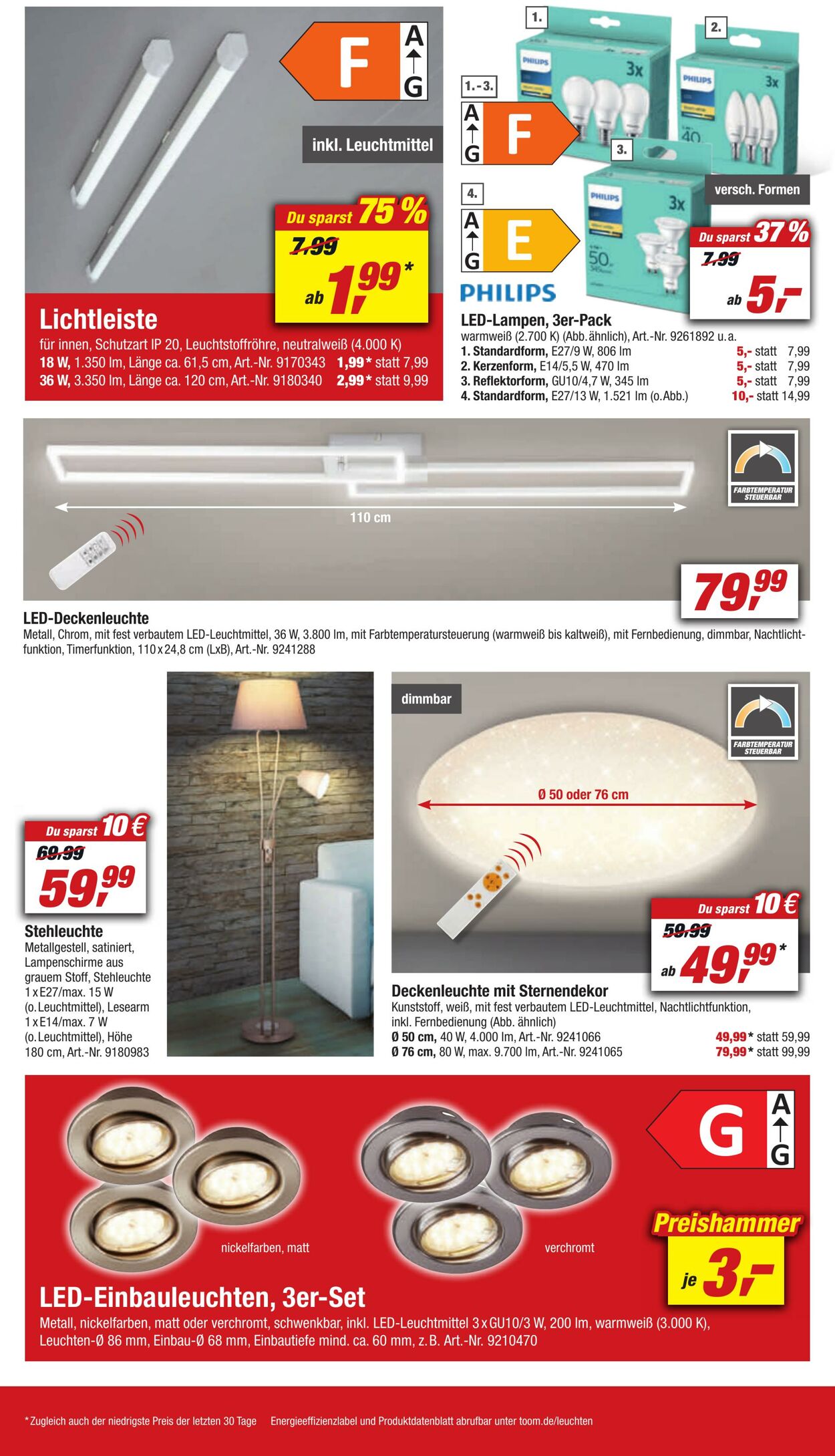 Prospekt Toom Baumarkt 10.09.2022 - 16.09.2022