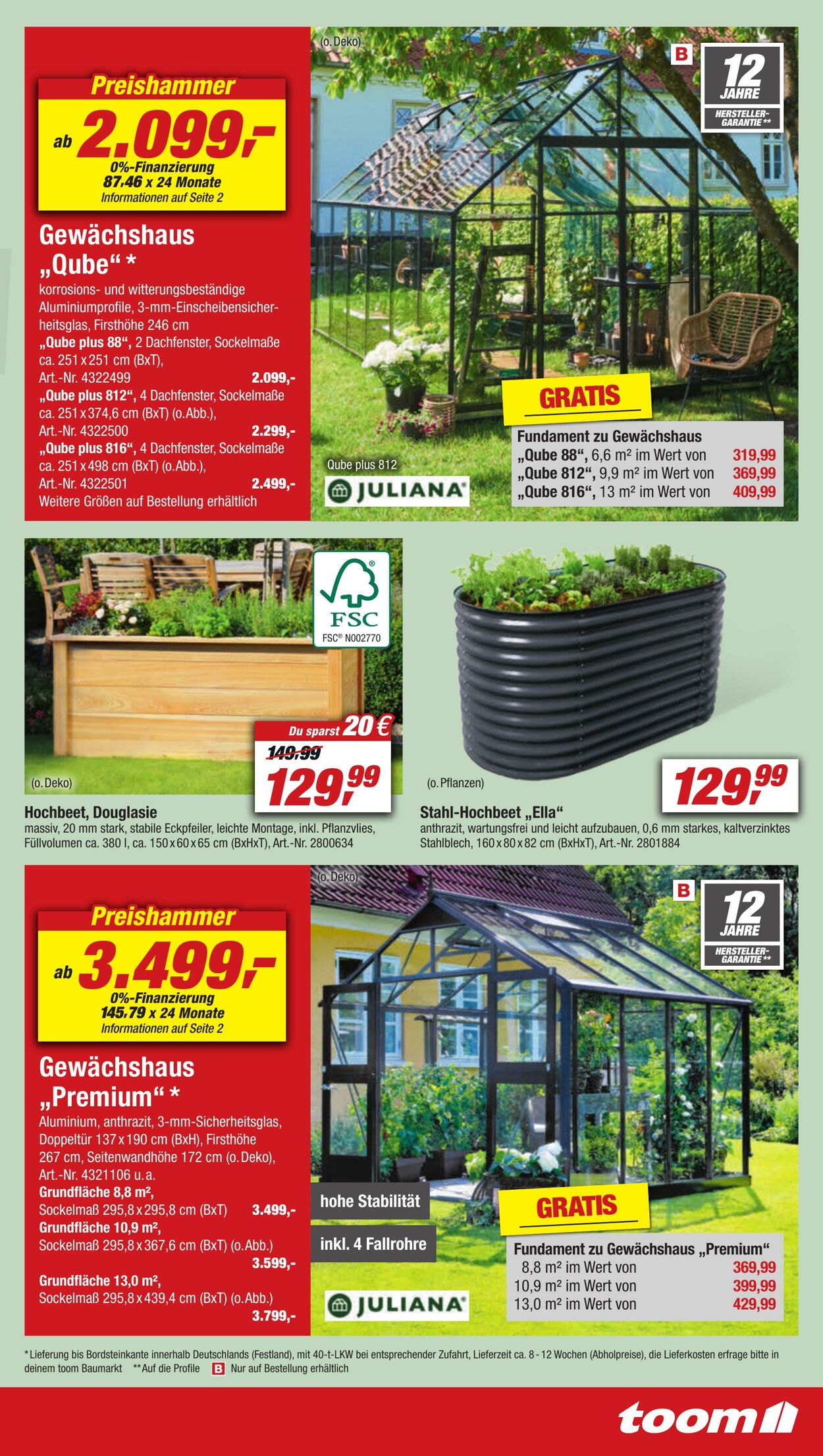 Prospekt Toom Baumarkt 06.08.2022 - 12.08.2022