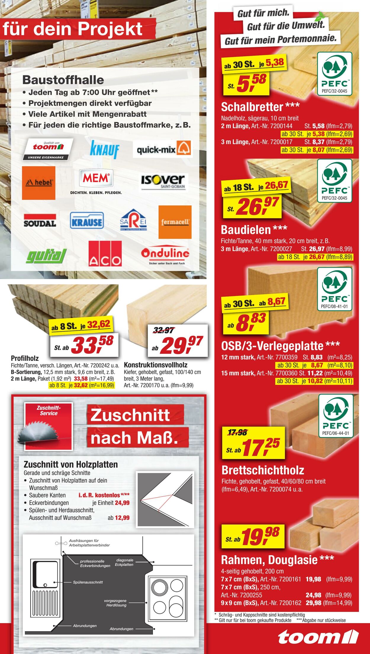 Prospekt Toom Baumarkt 06.08.2022 - 12.08.2022