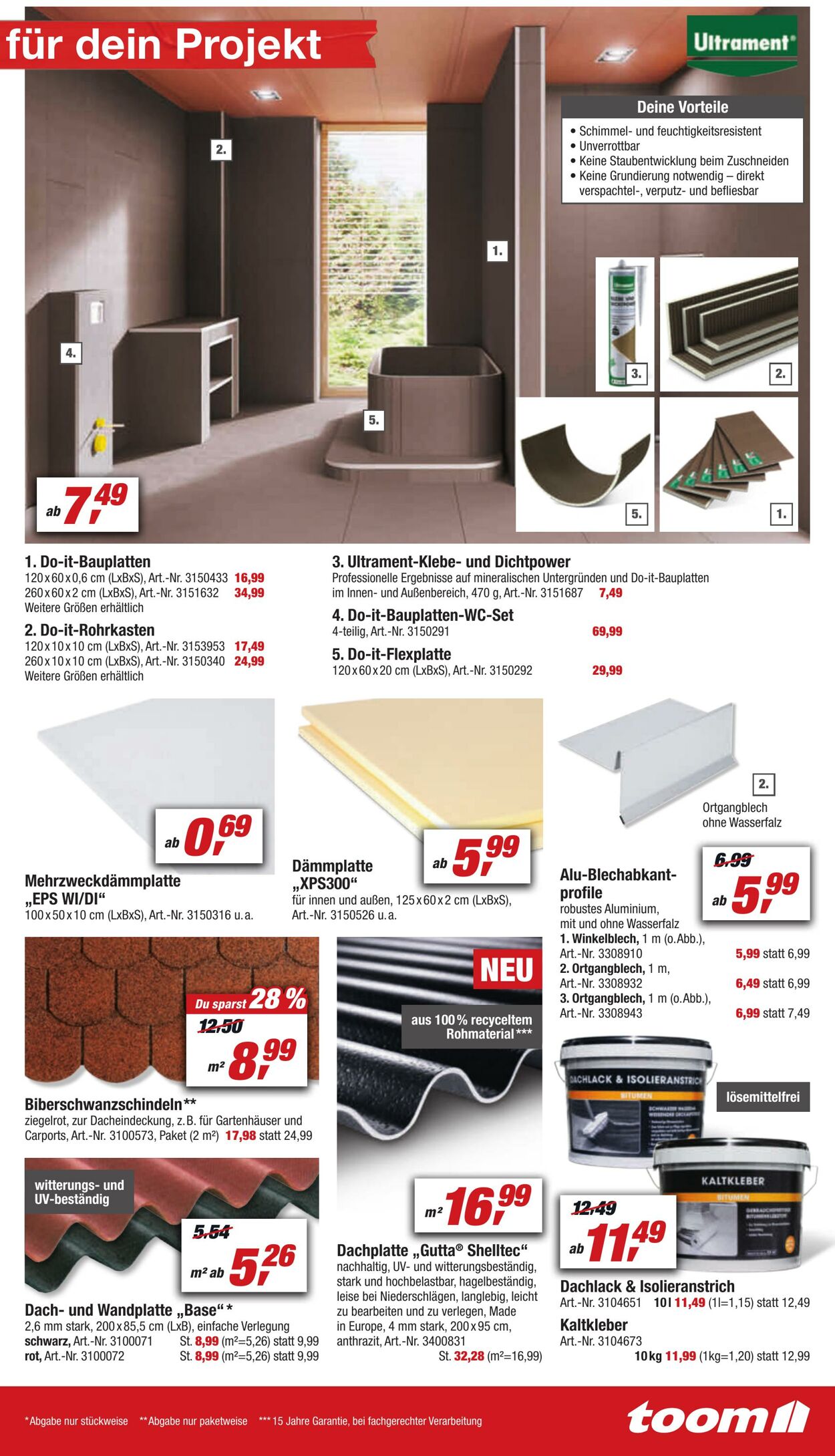 Prospekt Toom Baumarkt 06.08.2022 - 12.08.2022