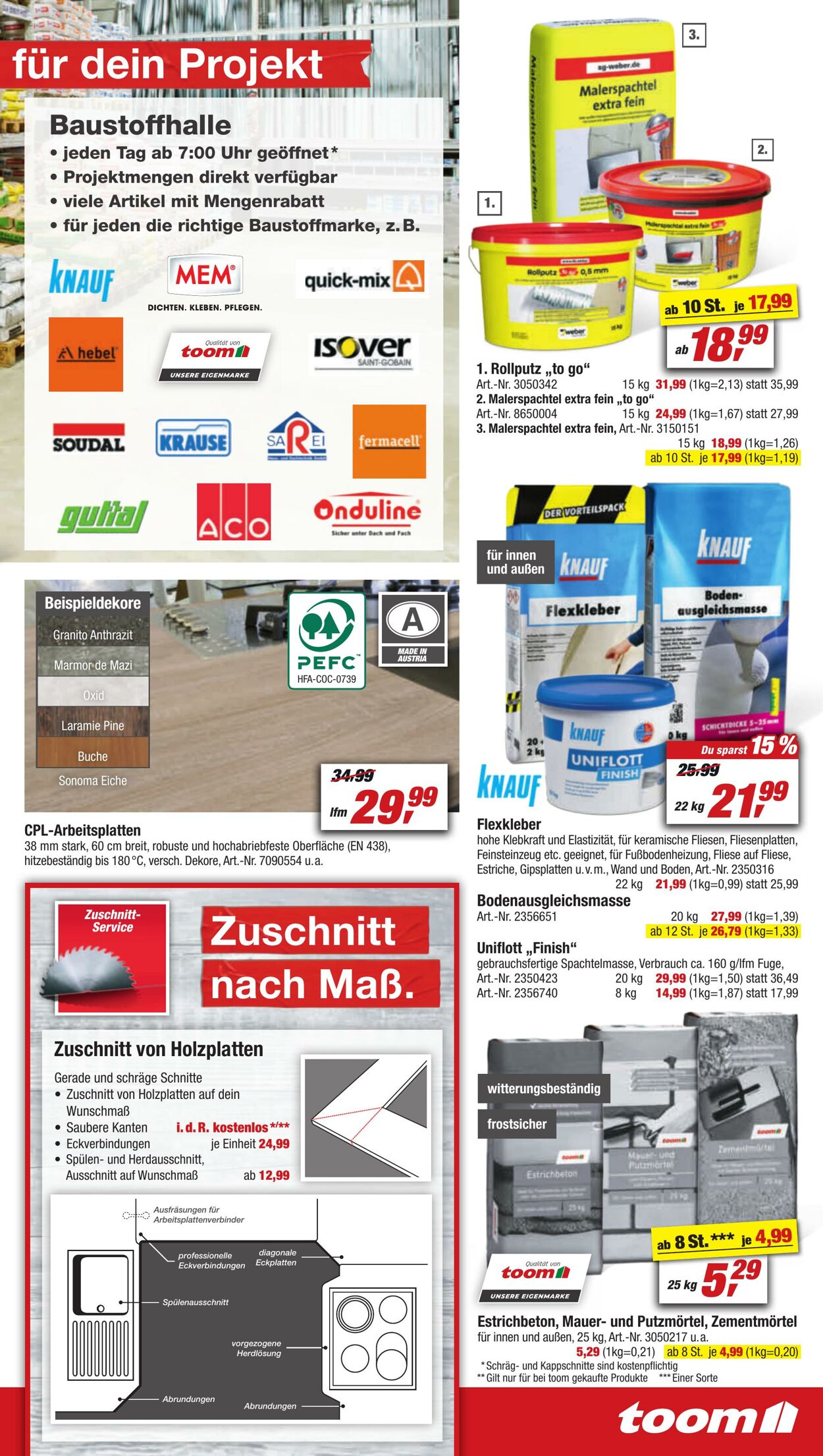 Prospekt Toom Baumarkt 25.03.2023 - 31.03.2023