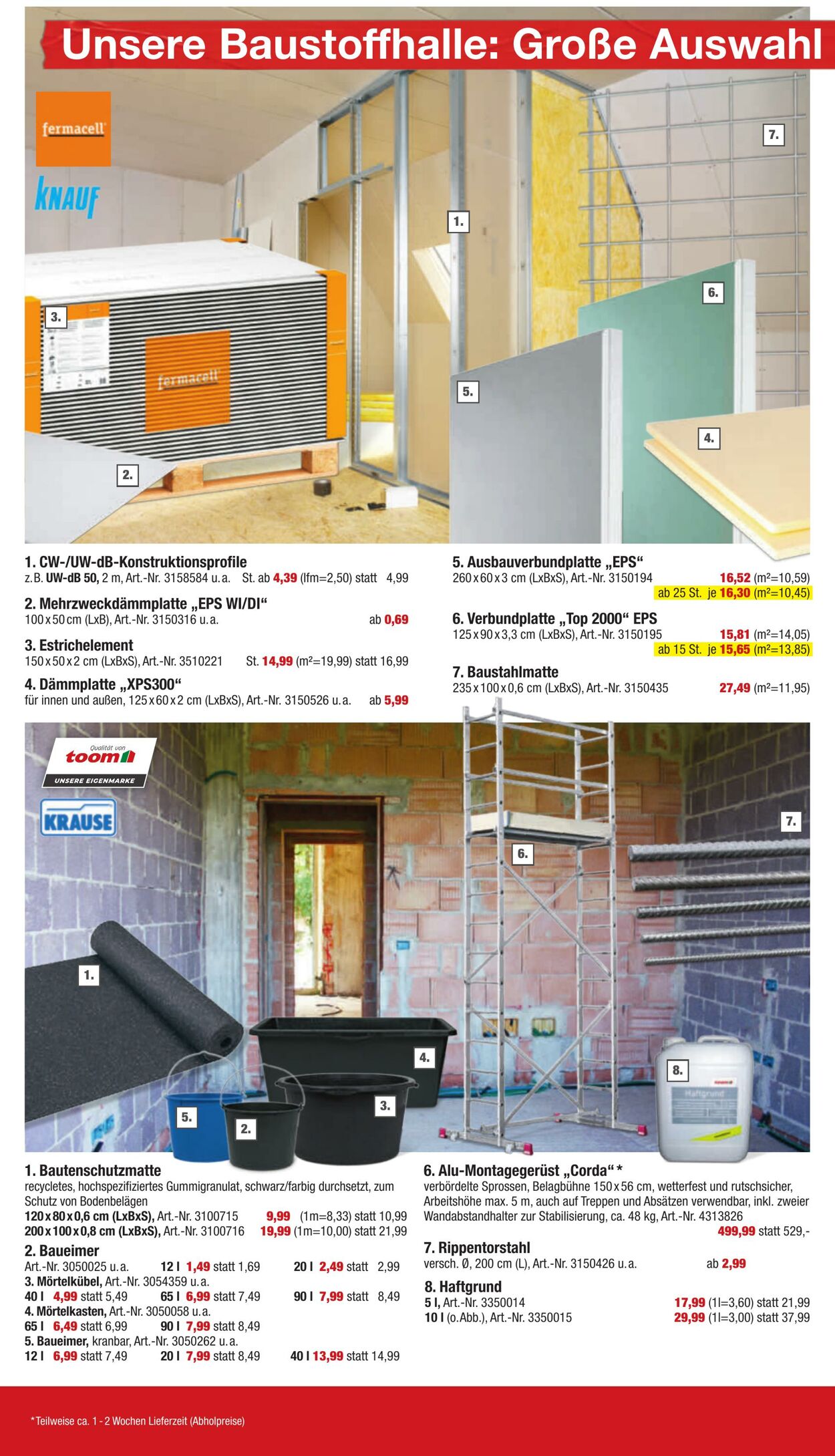 Prospekt Toom Baumarkt 25.03.2023 - 31.03.2023