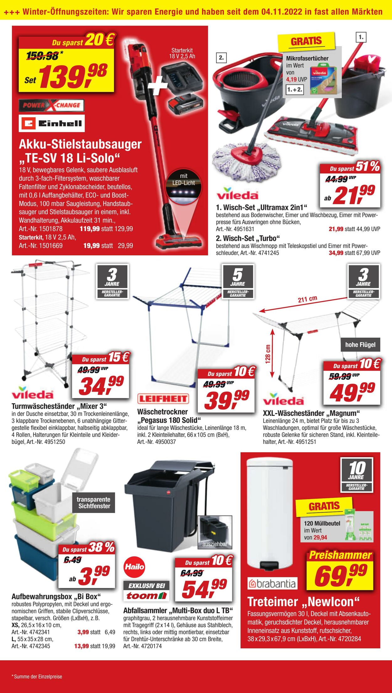 Prospekt Toom Baumarkt 17.12.2022 - 23.12.2022