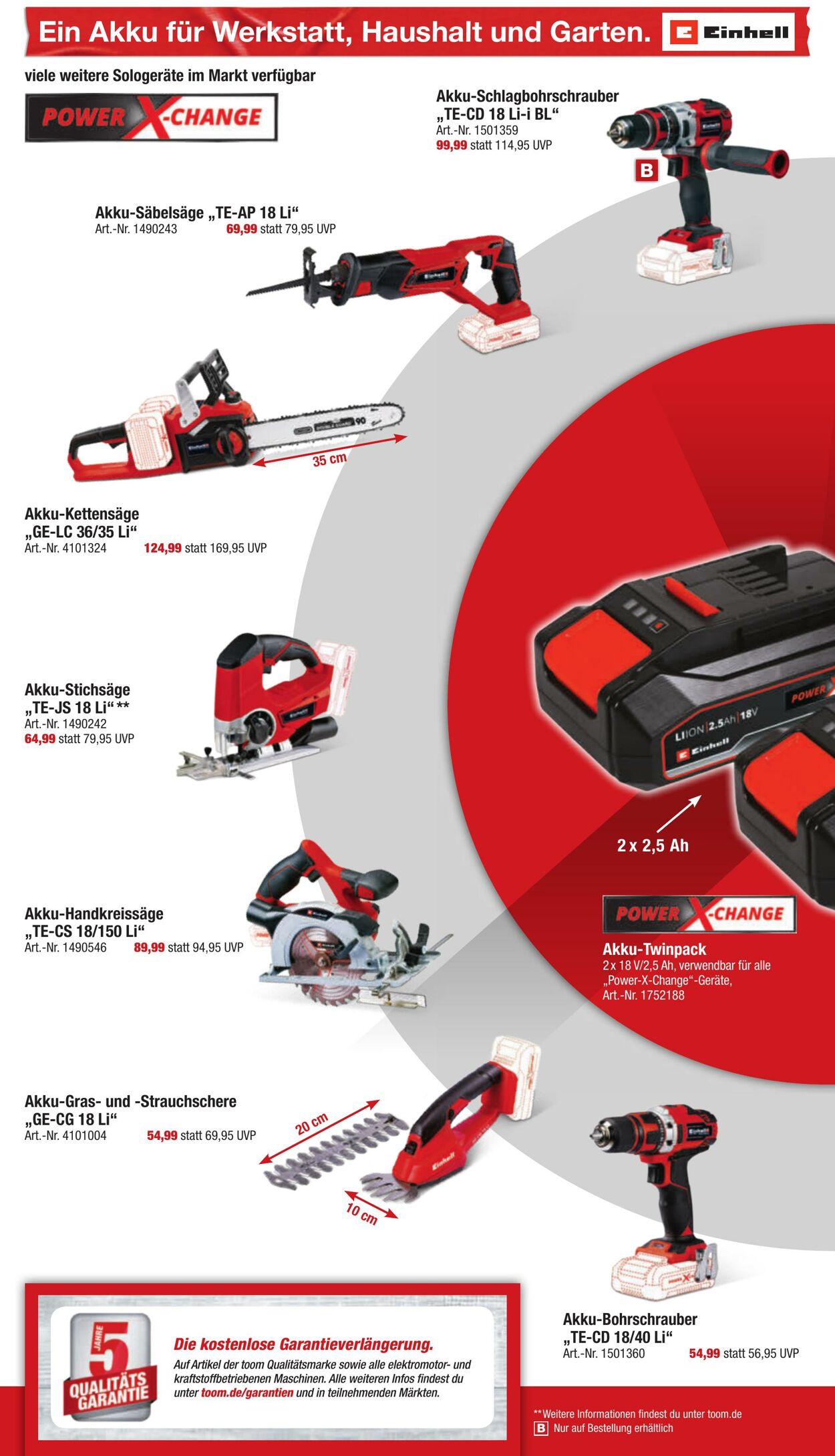 Prospekt Toom Baumarkt 23.07.2022 - 29.07.2022