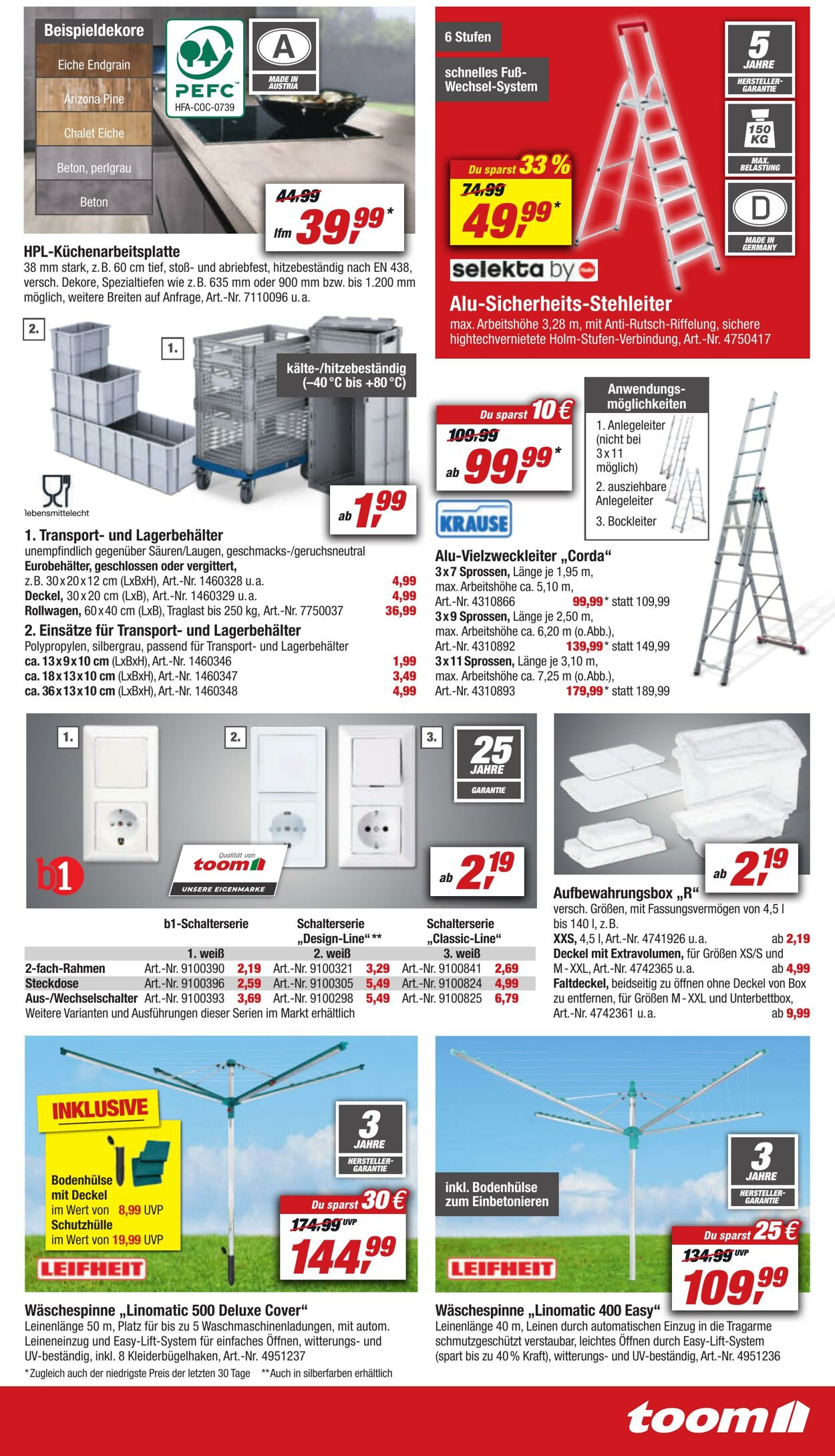 Prospekt Toom Baumarkt 08.07.2023 - 14.07.2023