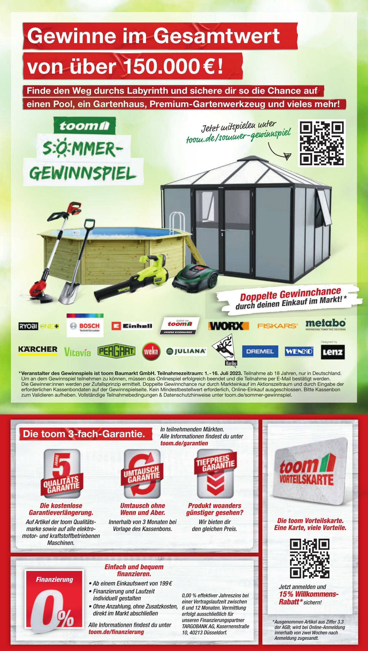 Prospekt Toom Baumarkt 08.07.2023 - 14.07.2023