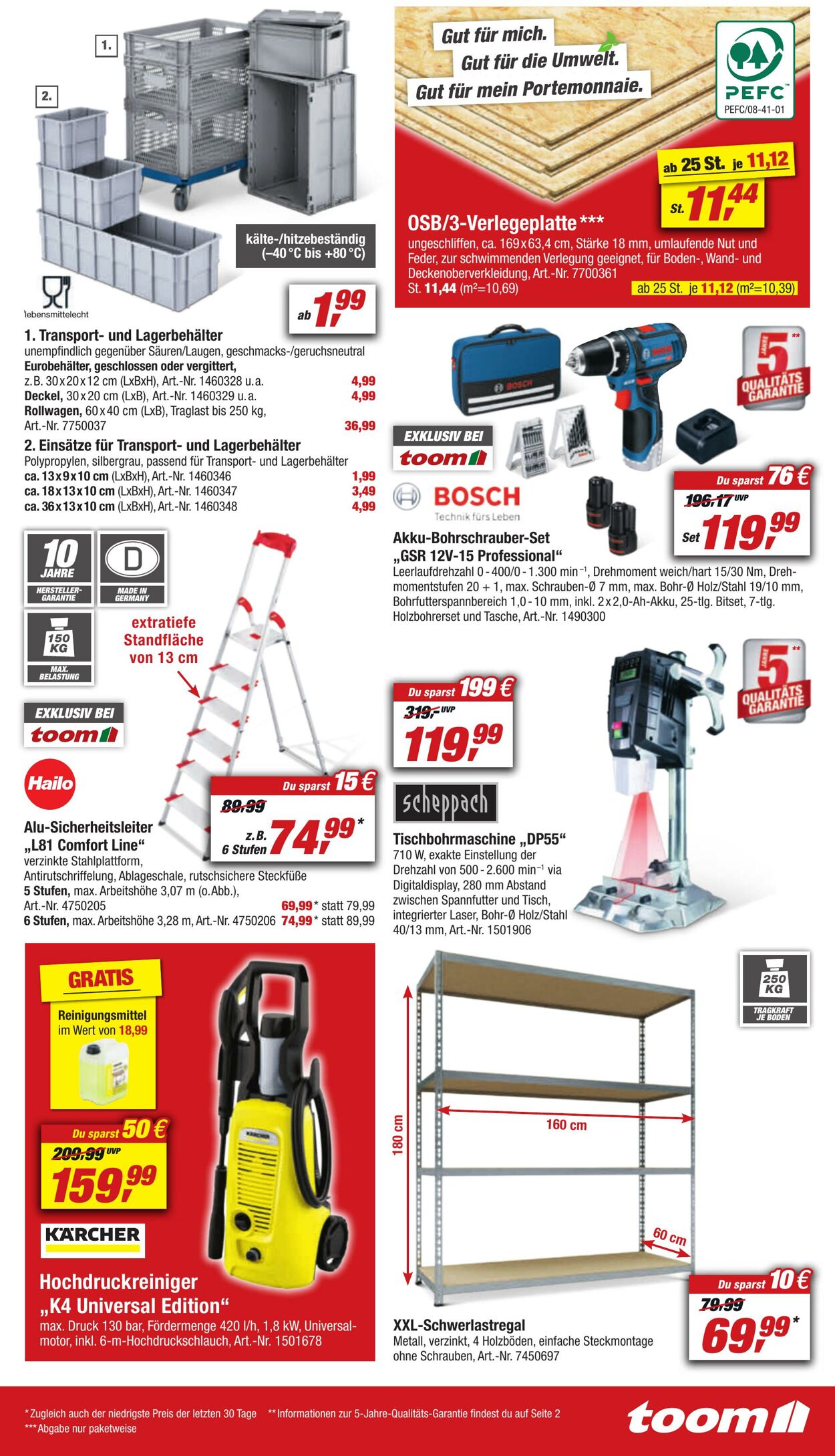 Prospekt Toom Baumarkt 10.06.2023 - 16.06.2023