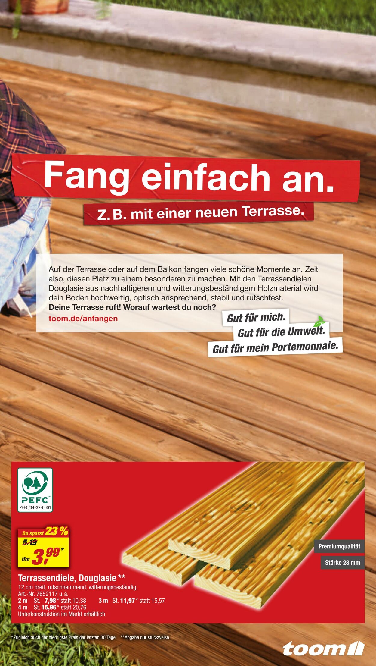 Prospekt Toom Baumarkt 17.06.2023 - 23.06.2023