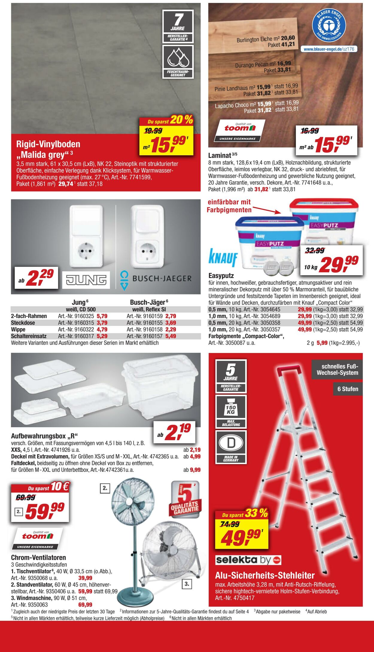 Prospekt Toom Baumarkt 17.06.2023 - 23.06.2023