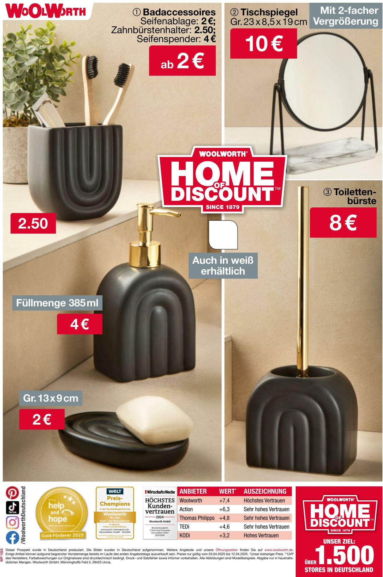 Prospekt Woolworth 03.04.2025 - 12.04.2025