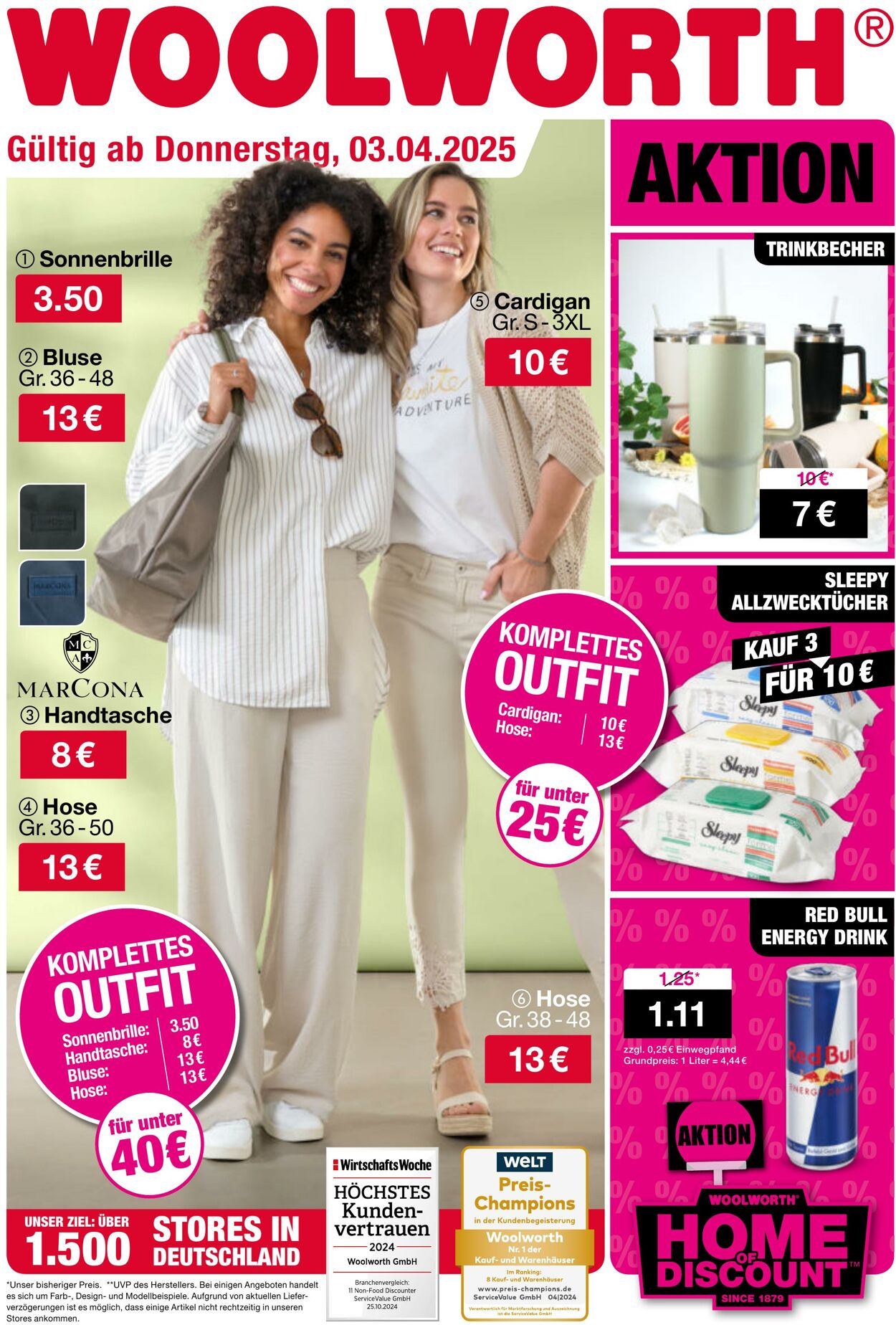 Prospekt Woolworth 03.04.2025 - 12.04.2025