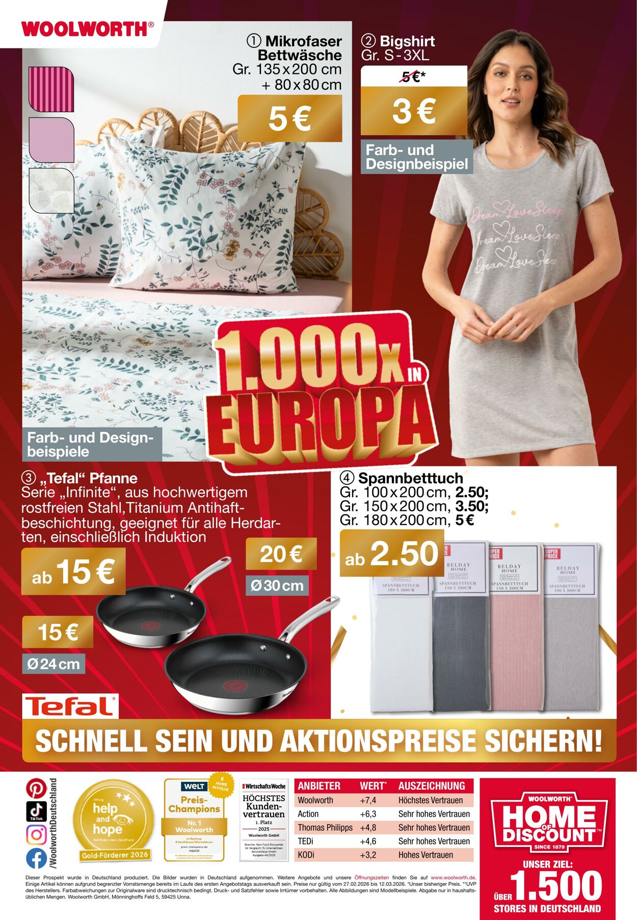 Prospekt Woolworth 27.02.2026 - 07.03.2026