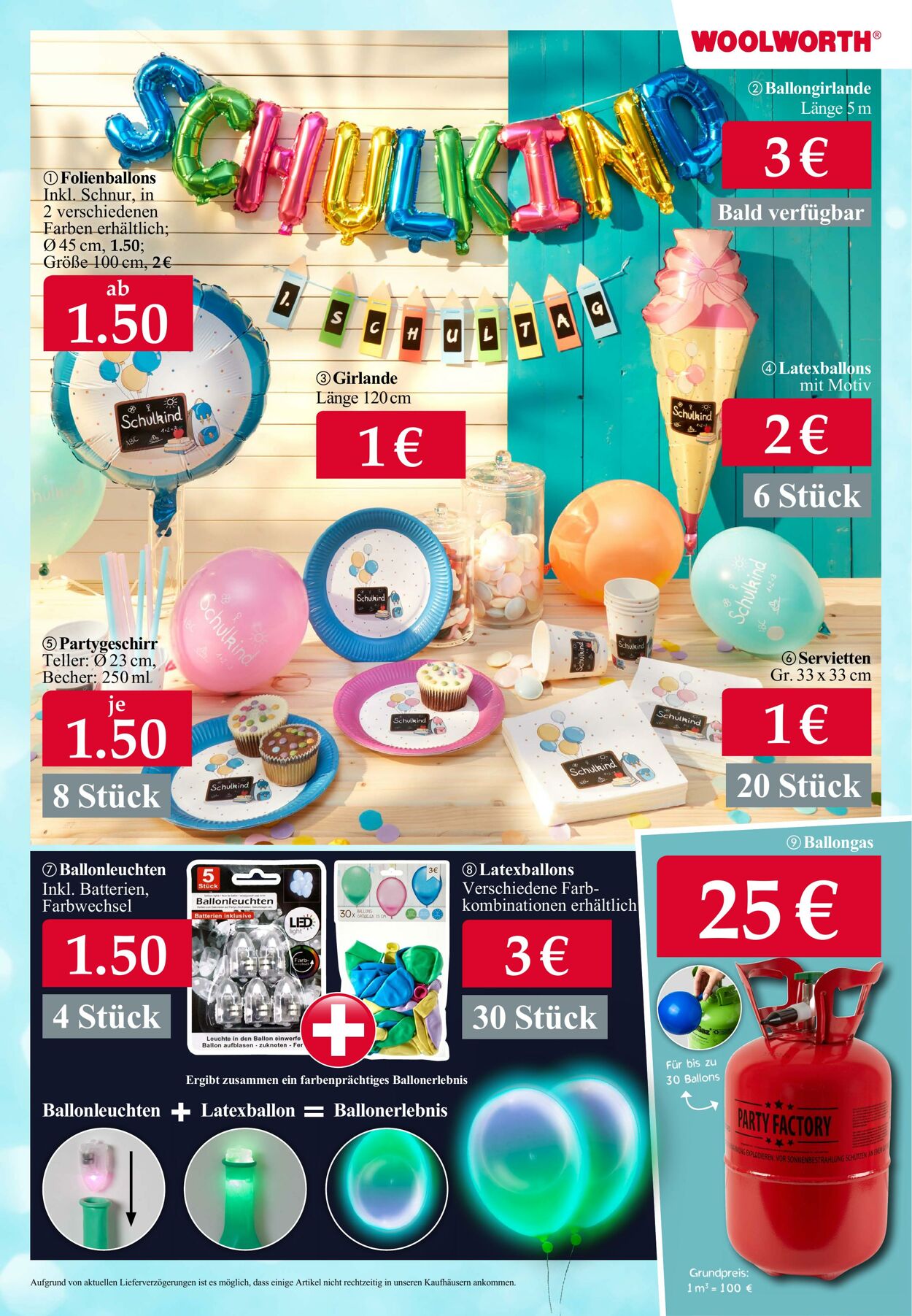 Prospekt Woolworth 30.07.2022 - 25.09.2022