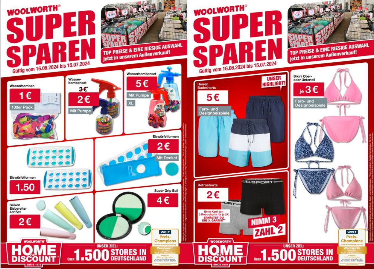 Prospekt Woolworth 27.06.2024 - 10.07.2024