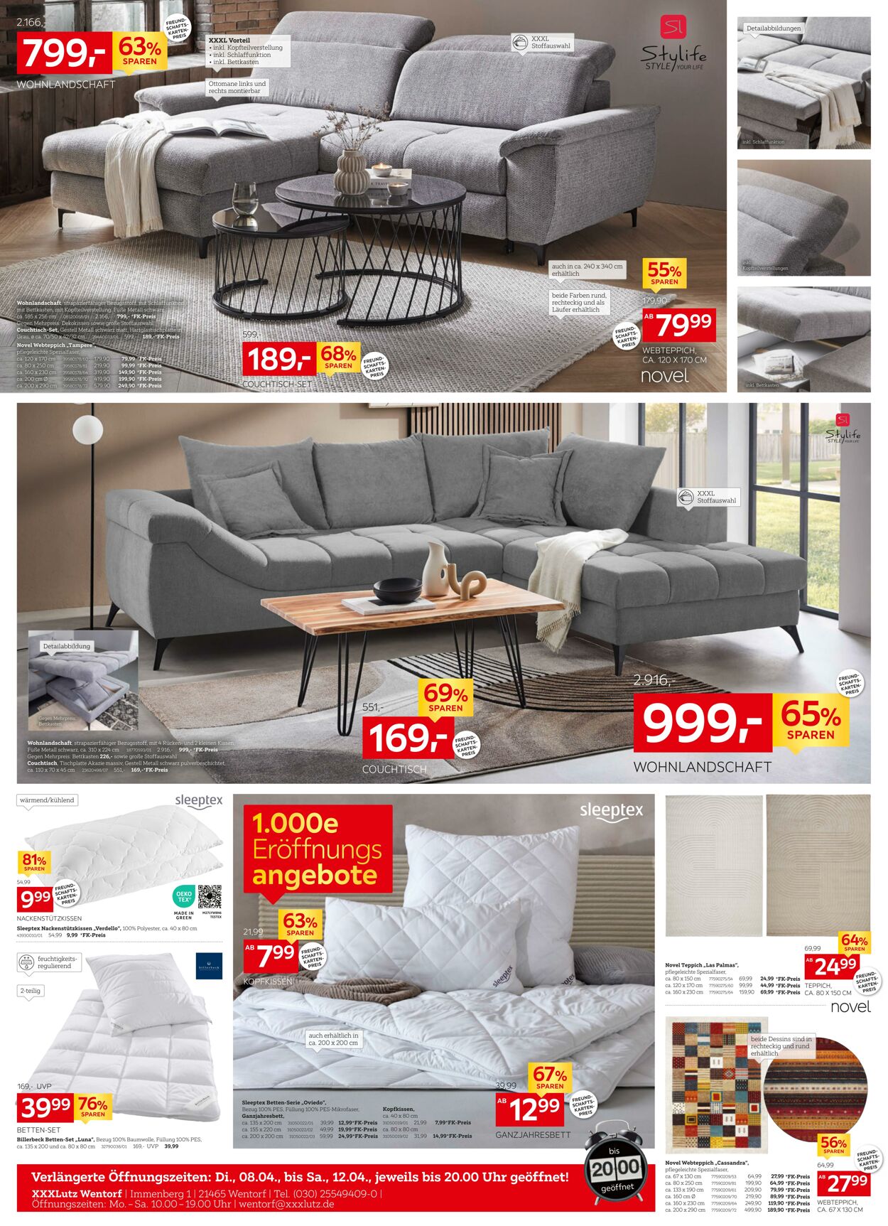 Prospekt XXXLutz 09.04.2025 - 30.04.2025