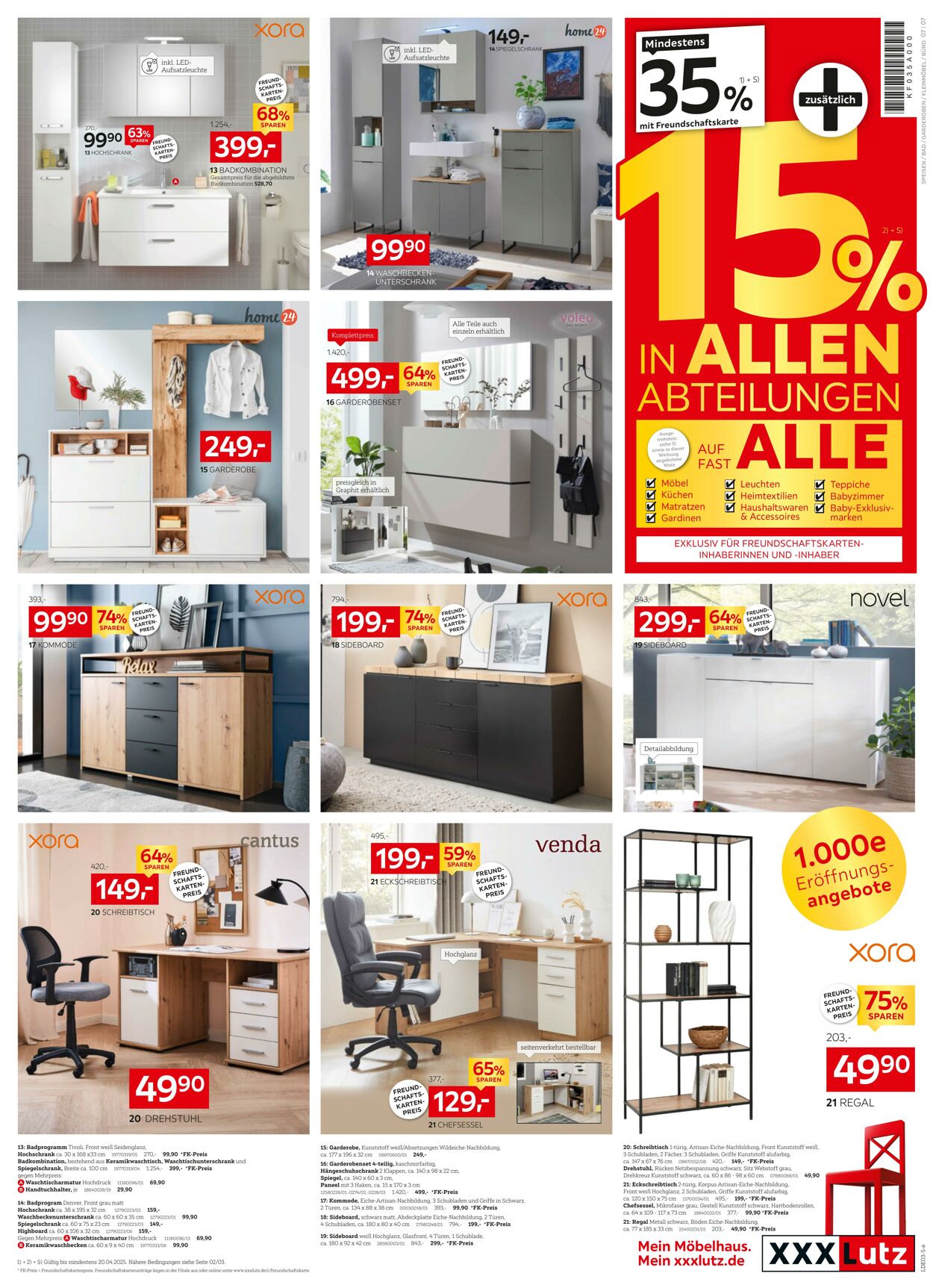 Prospekt XXXLutz 09.04.2025 - 30.04.2025