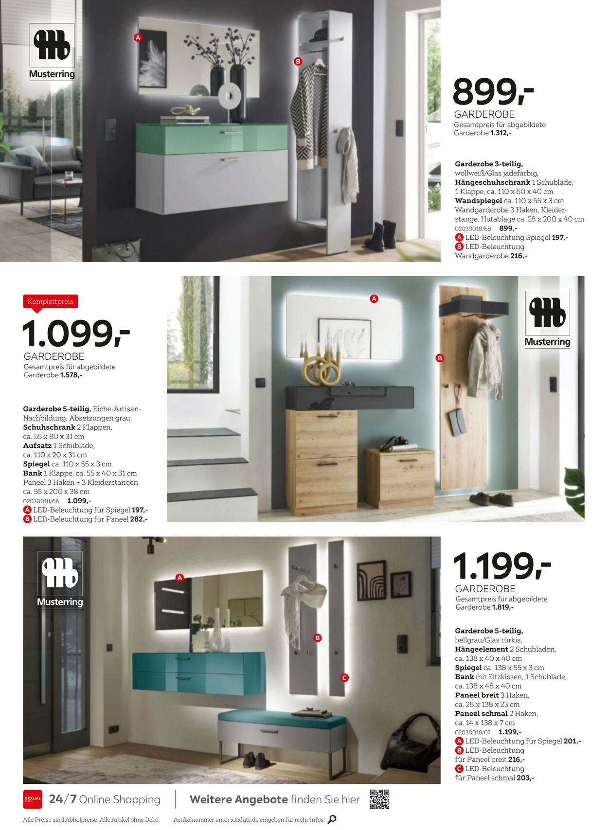 Prospekt XXXLutz 17.03.2025 - 31.03.2025