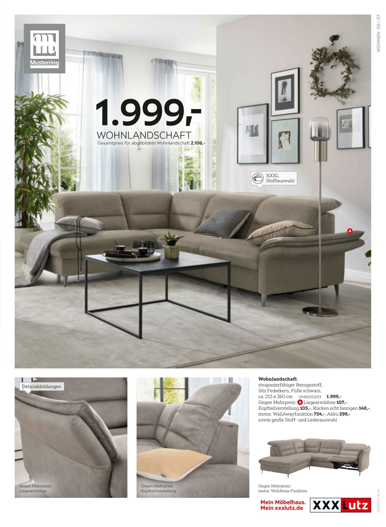 Prospekt XXXLutz 17.03.2025 - 31.03.2025