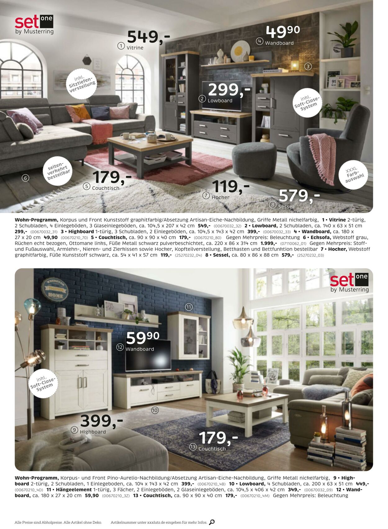 Prospekt XXXLutz 17.03.2025 - 31.03.2025