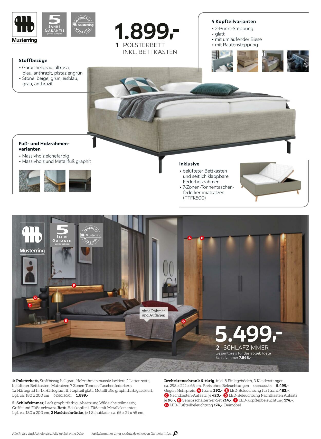 Prospekt XXXLutz 17.03.2025 - 31.03.2025