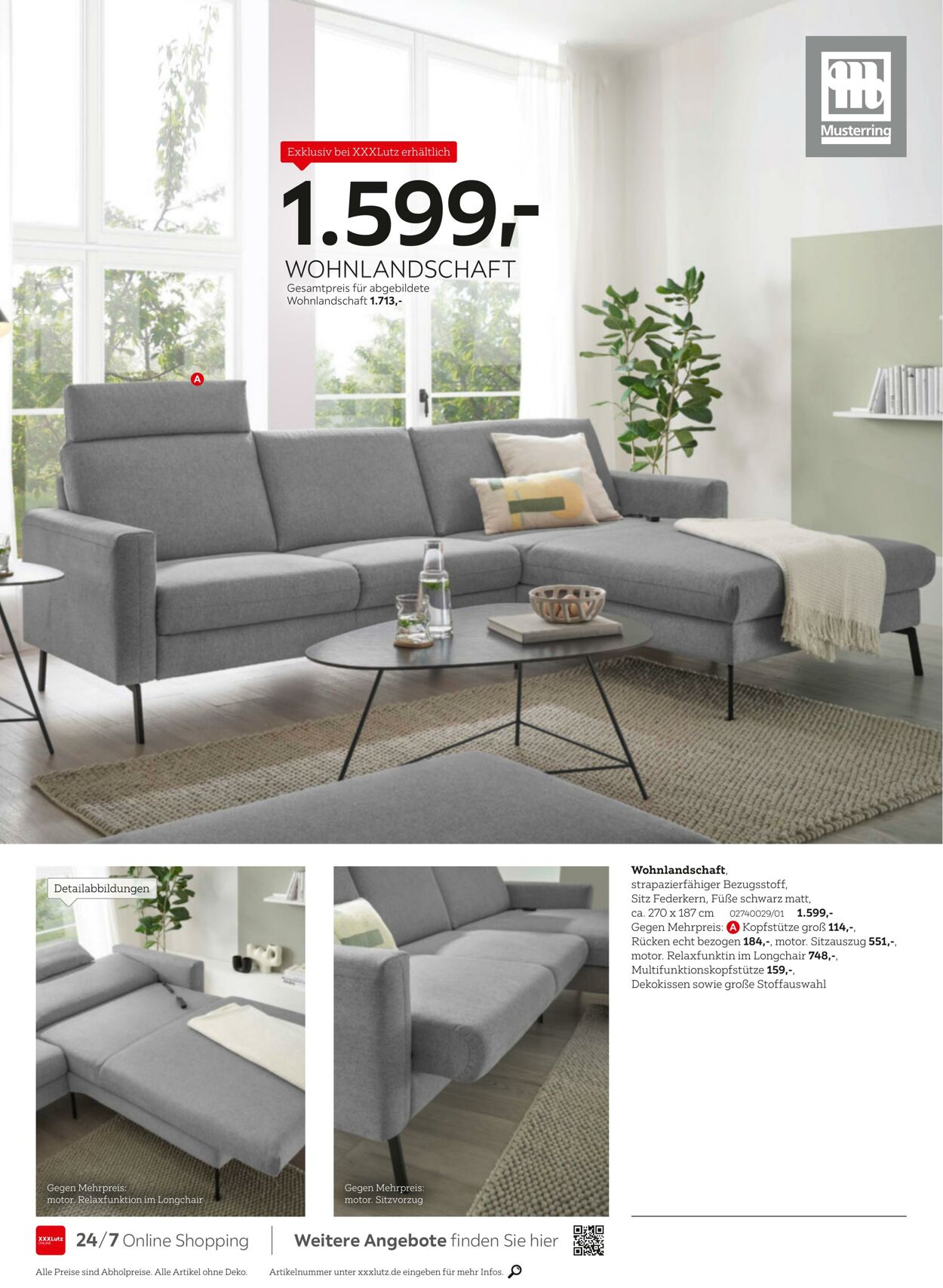 Prospekt XXXLutz 17.03.2025 - 31.03.2025