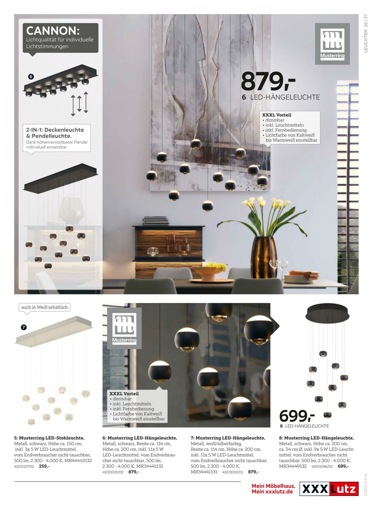 Prospekt XXXLutz 17.03.2025 - 31.03.2025